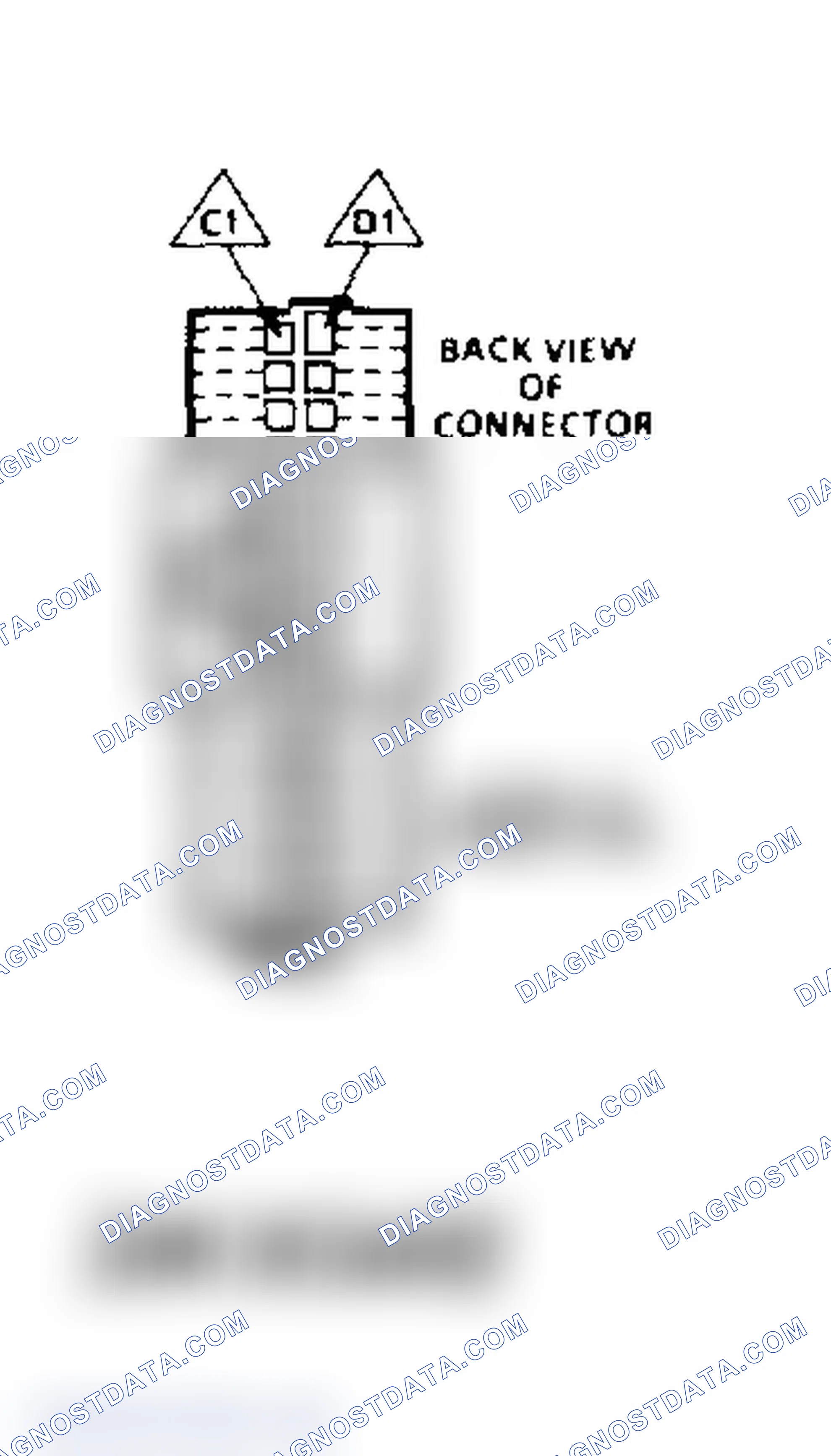 Scheme 30: ECM Terminal C-D Connector (3 Of 4) ("C" & "K" Series 5.0L & 5.7L With M/T)