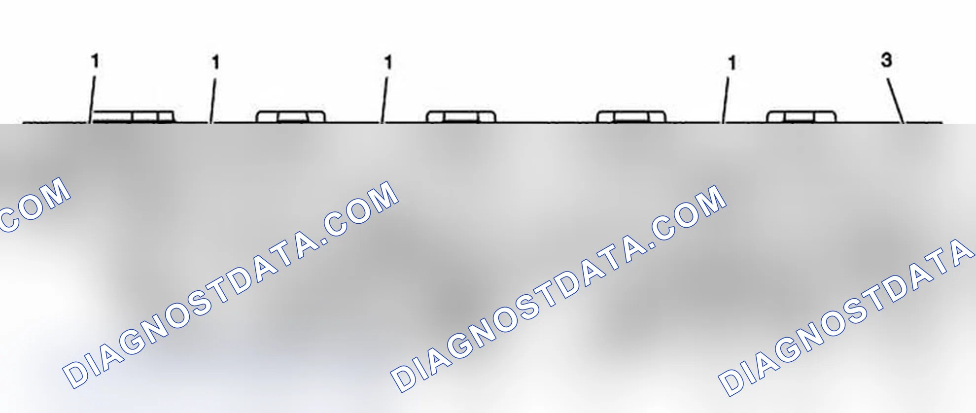 Scheme 73: Cylinder Head Right Side View - Intake Manifold Deck Face