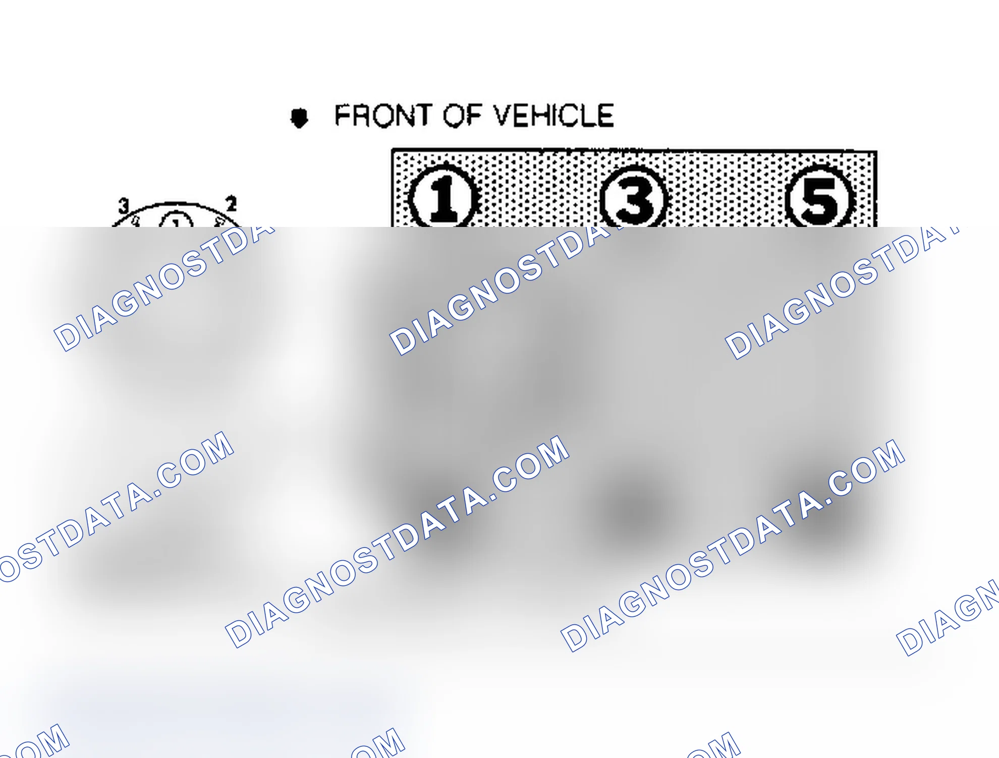 Scheme 4: Firing Order & Distributor Rotation (3.0L - VIN 3)