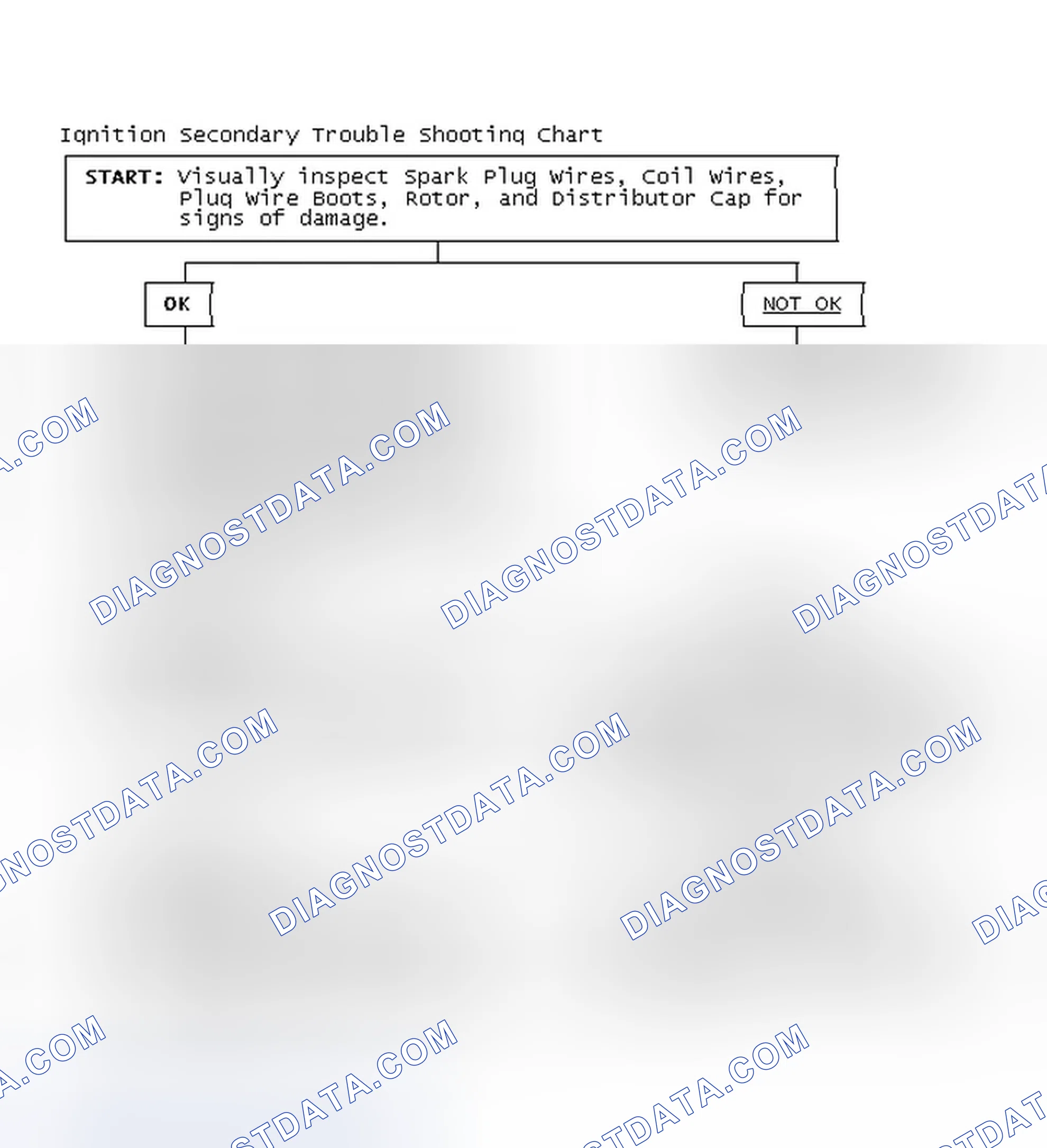 Scheme 1: Ignition Secondary Trouble Shooting Chart