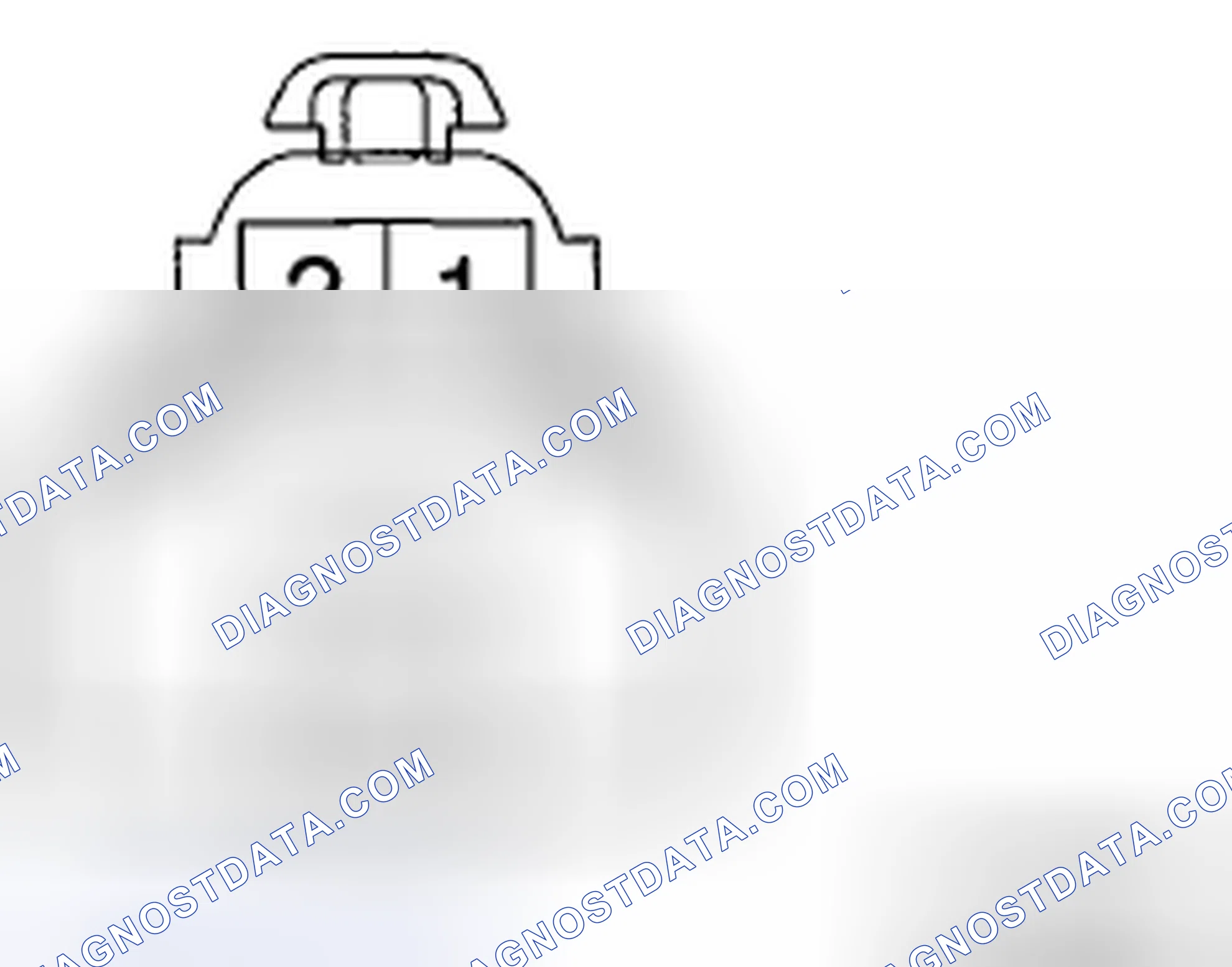 Scheme 423: CRANKSHAFT POSITION SENSOR (METHOD WITH CIRCUIT TESTER)
