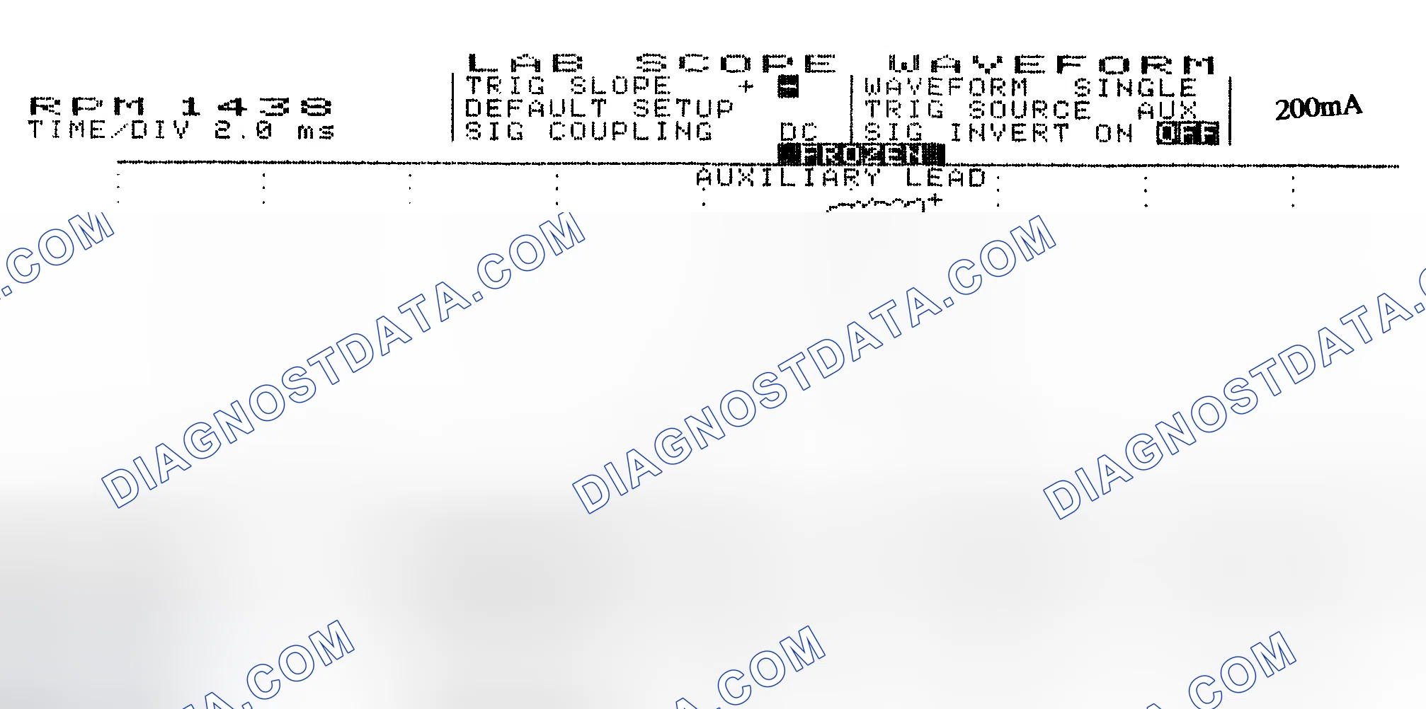 Scheme 15: Single Injector w/Normal Current Flow - Current Pattern