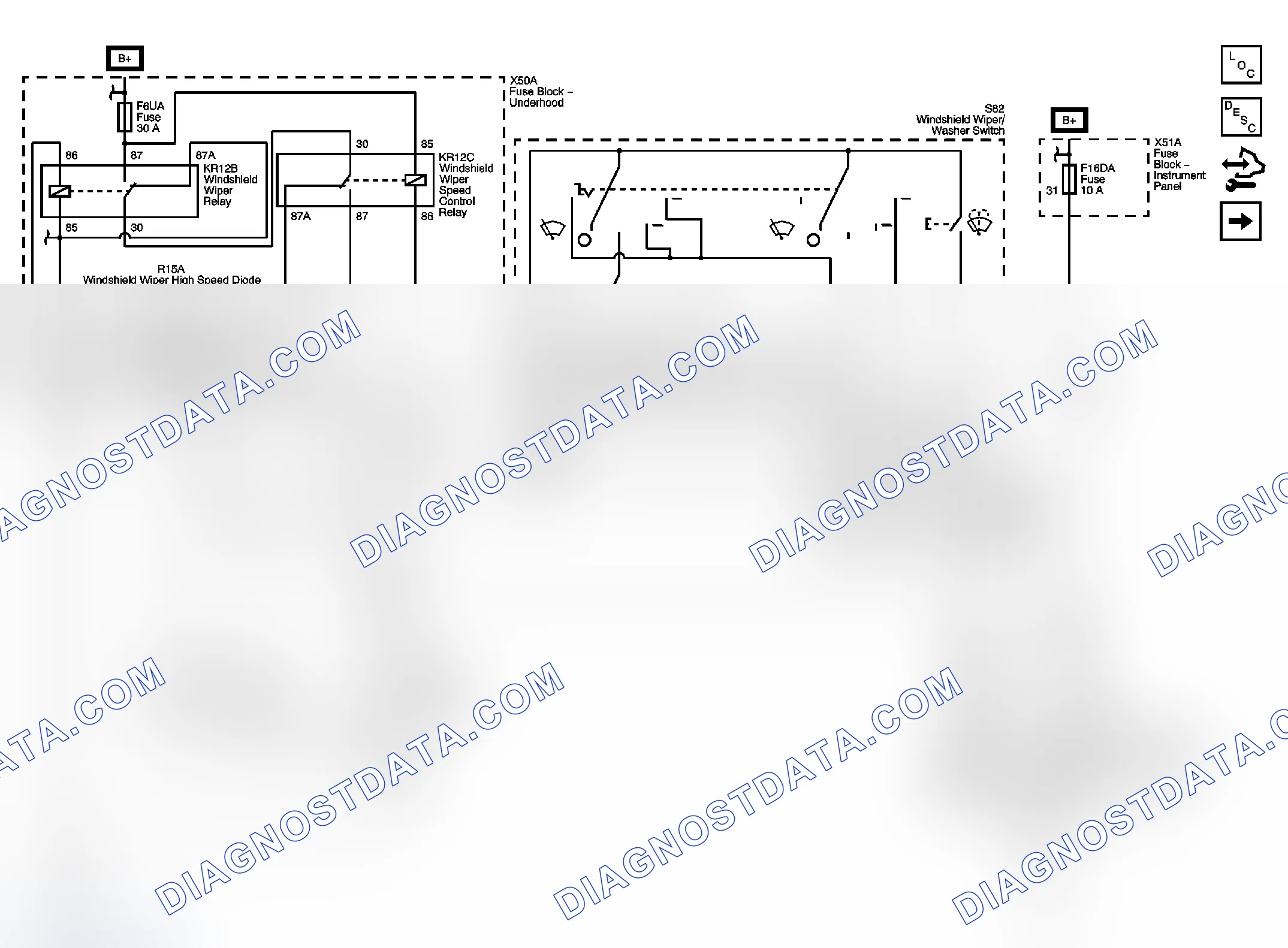 Scheme 1: Wiper/Washer Schematics