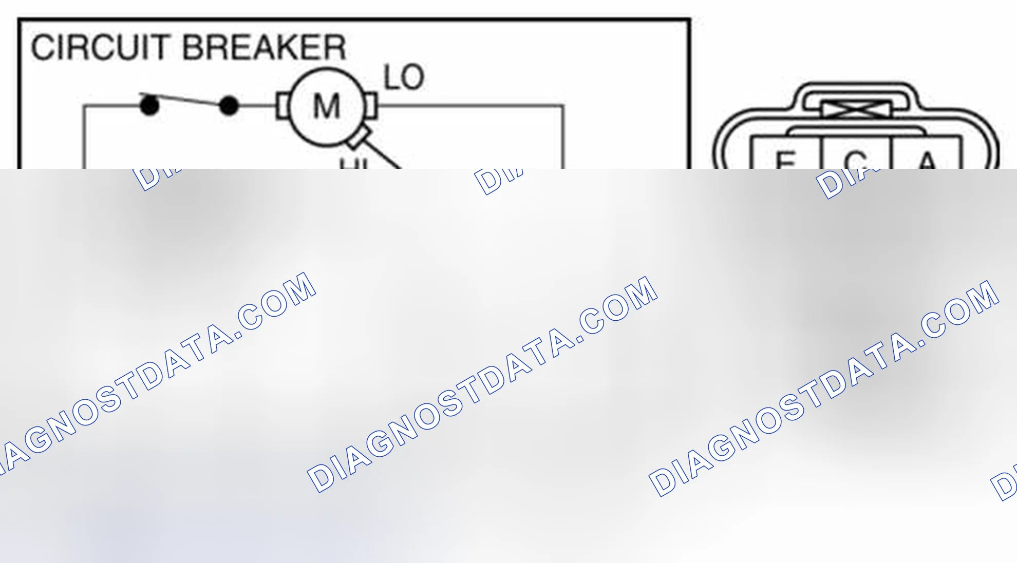 Scheme 12: WINDSHIELD WIPER MOTOR INSPECTION