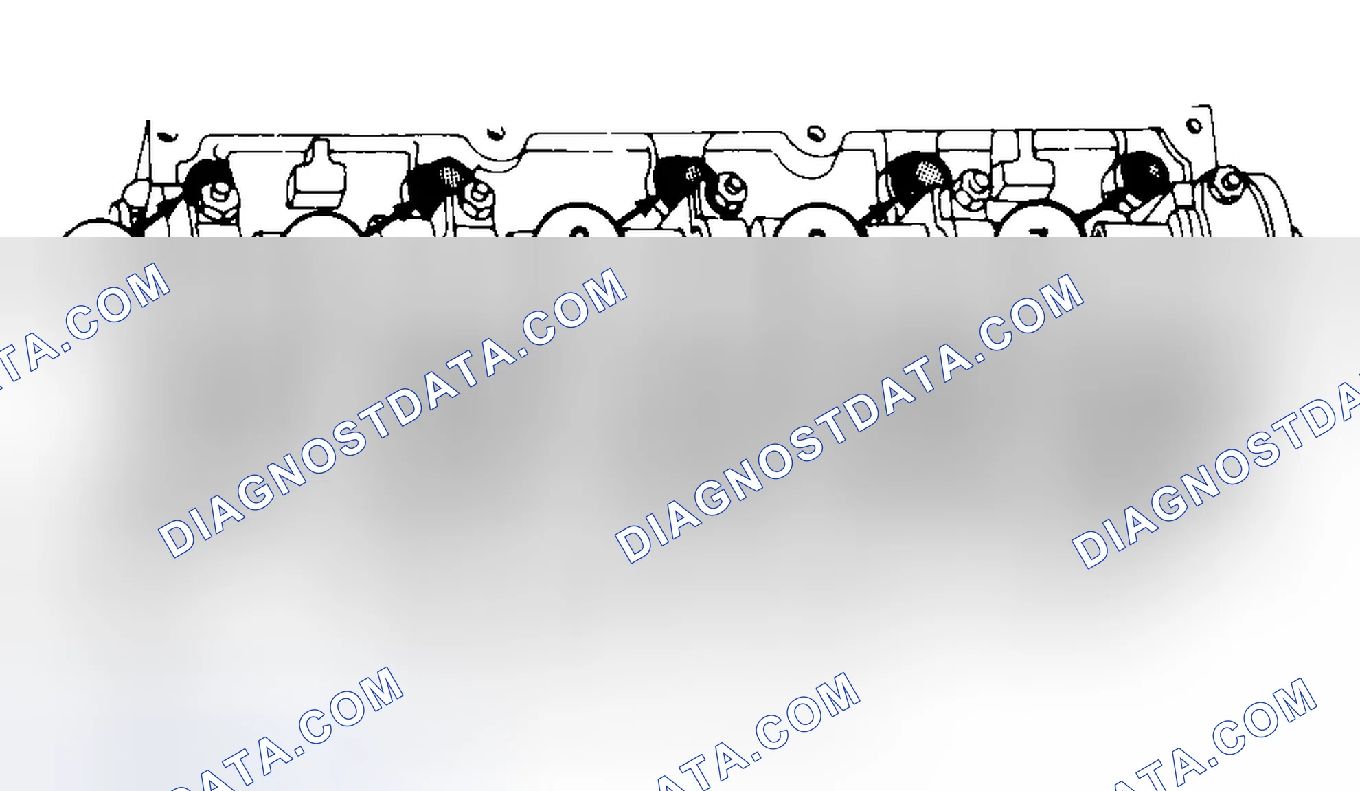Scheme 7: Typical Cylinder Head Tightening or Loosening Sequence