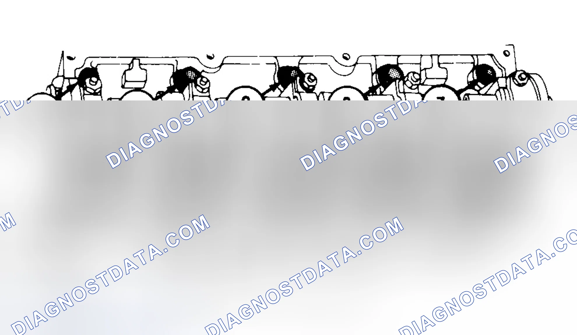 Scheme 7: Typical Cylinder Head Tightening or Loosening Sequence