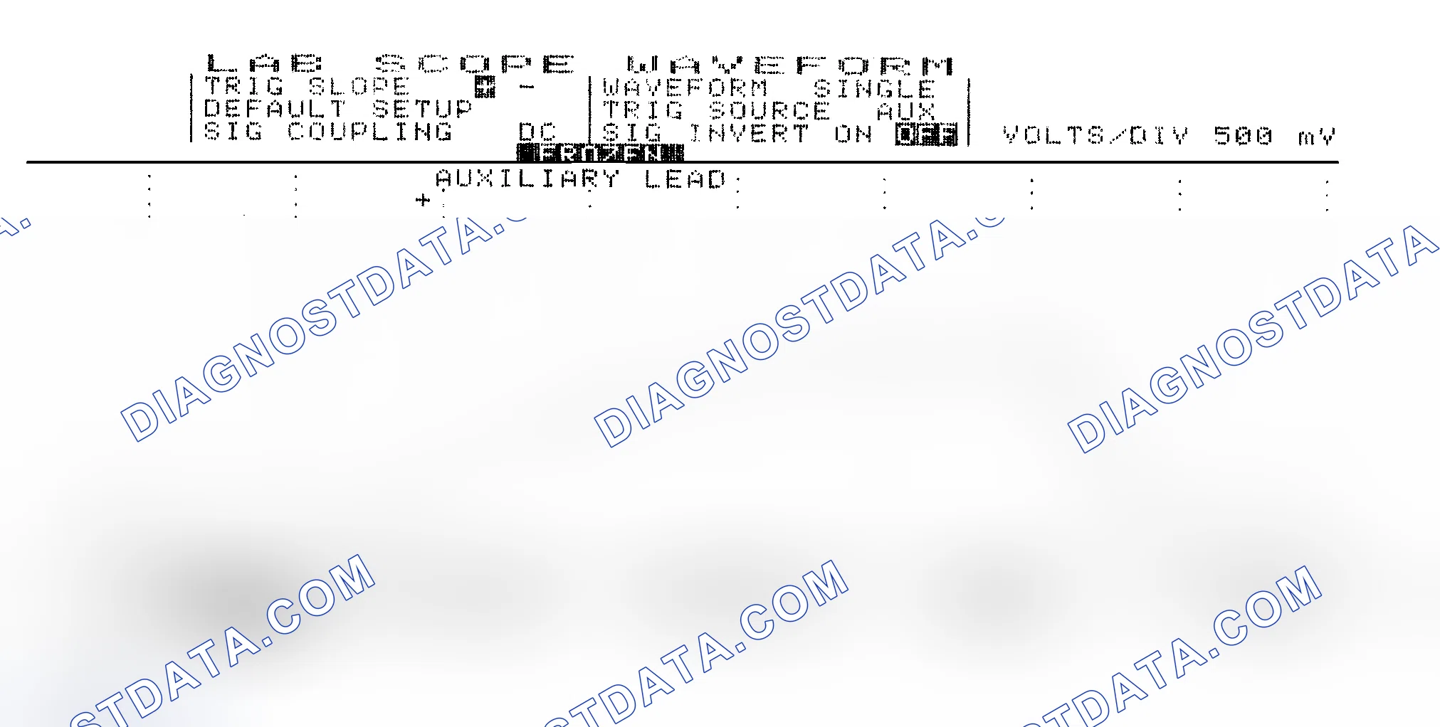 Scheme 14: Single Injector w/Excessive Current Flow - Current Pattern