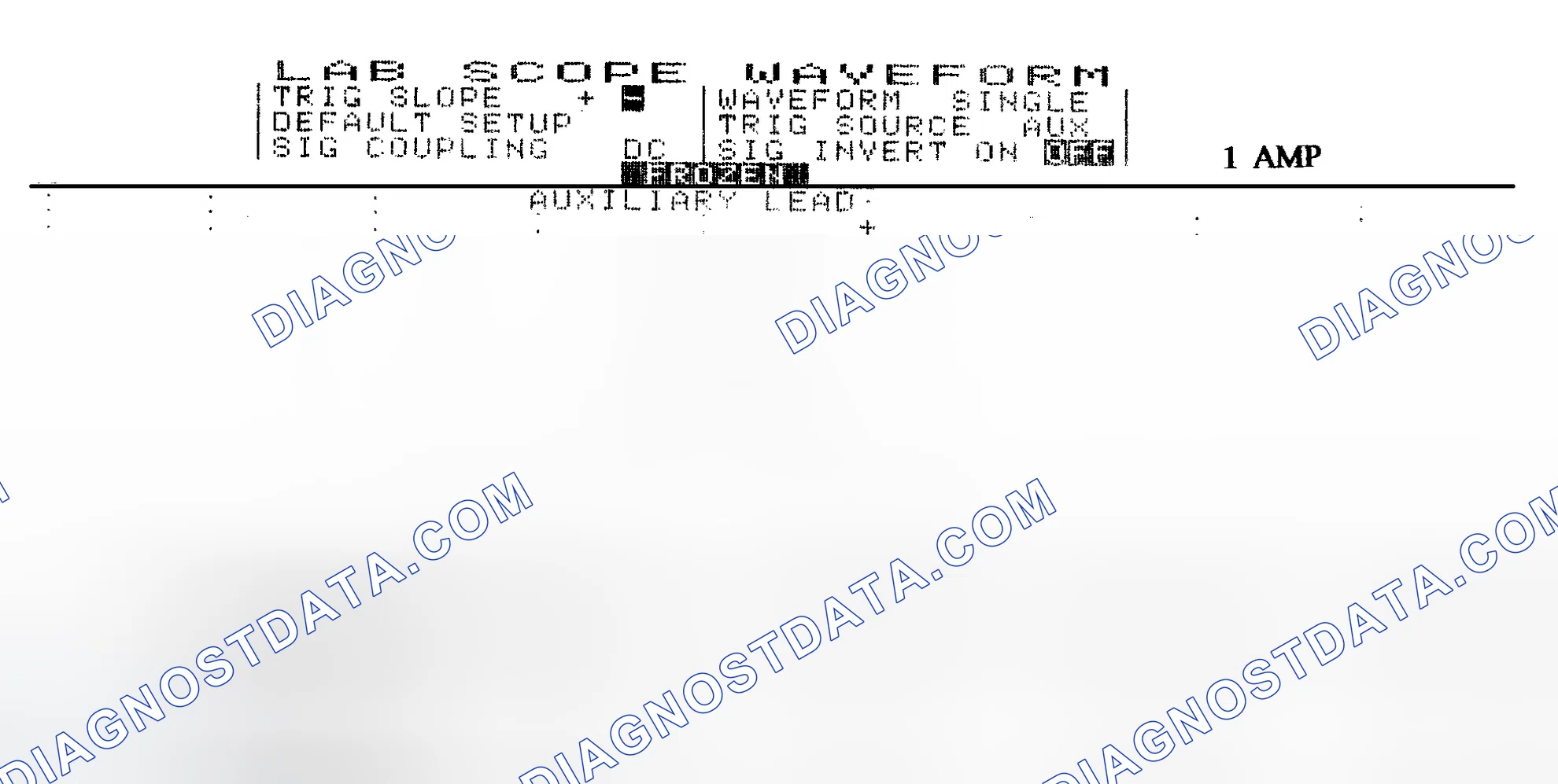 Scheme 20: Single Injector w/Normal Current Flow - Current Pattern