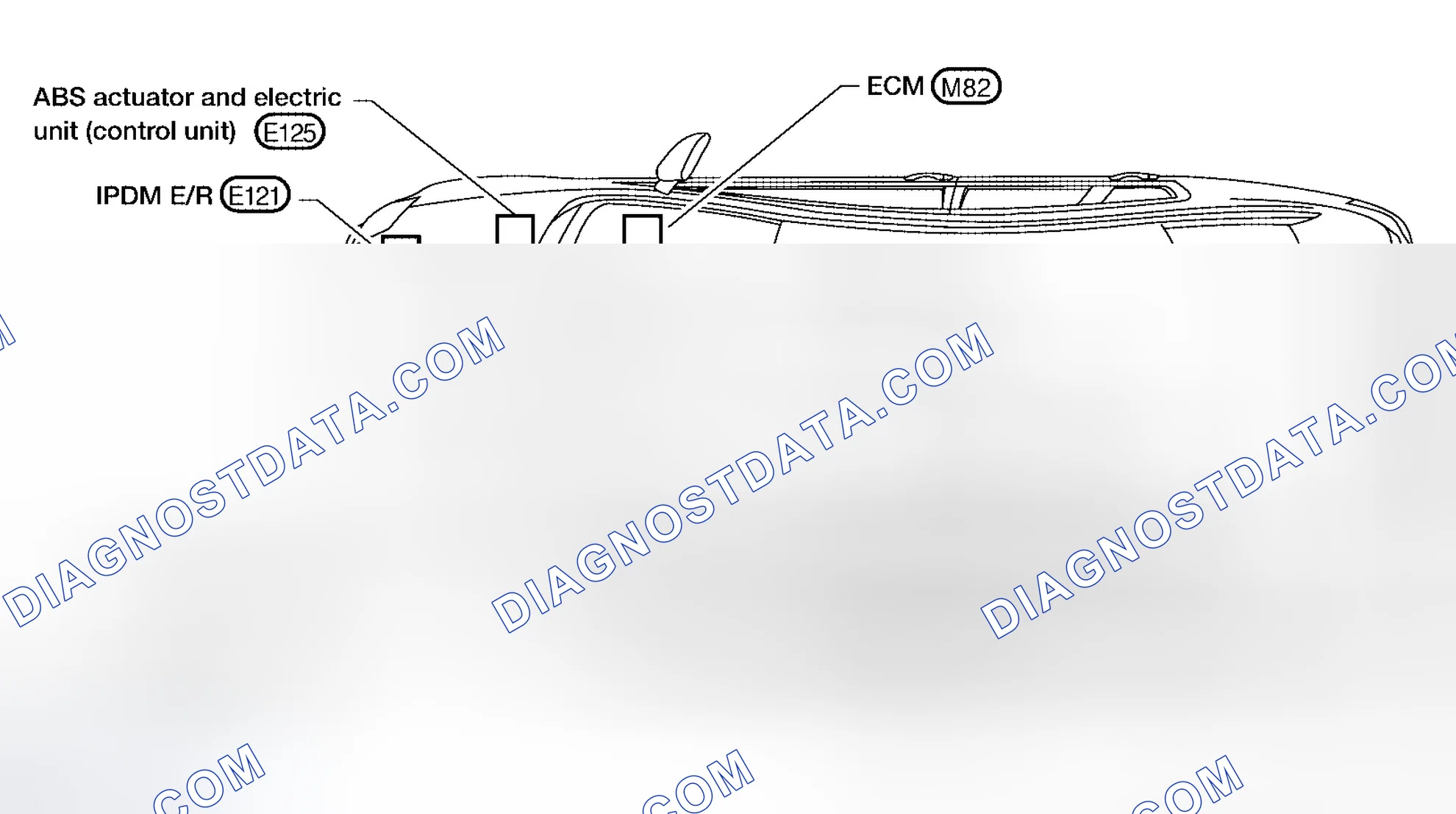 Scheme 15: Component Parts and Harness Connector Location