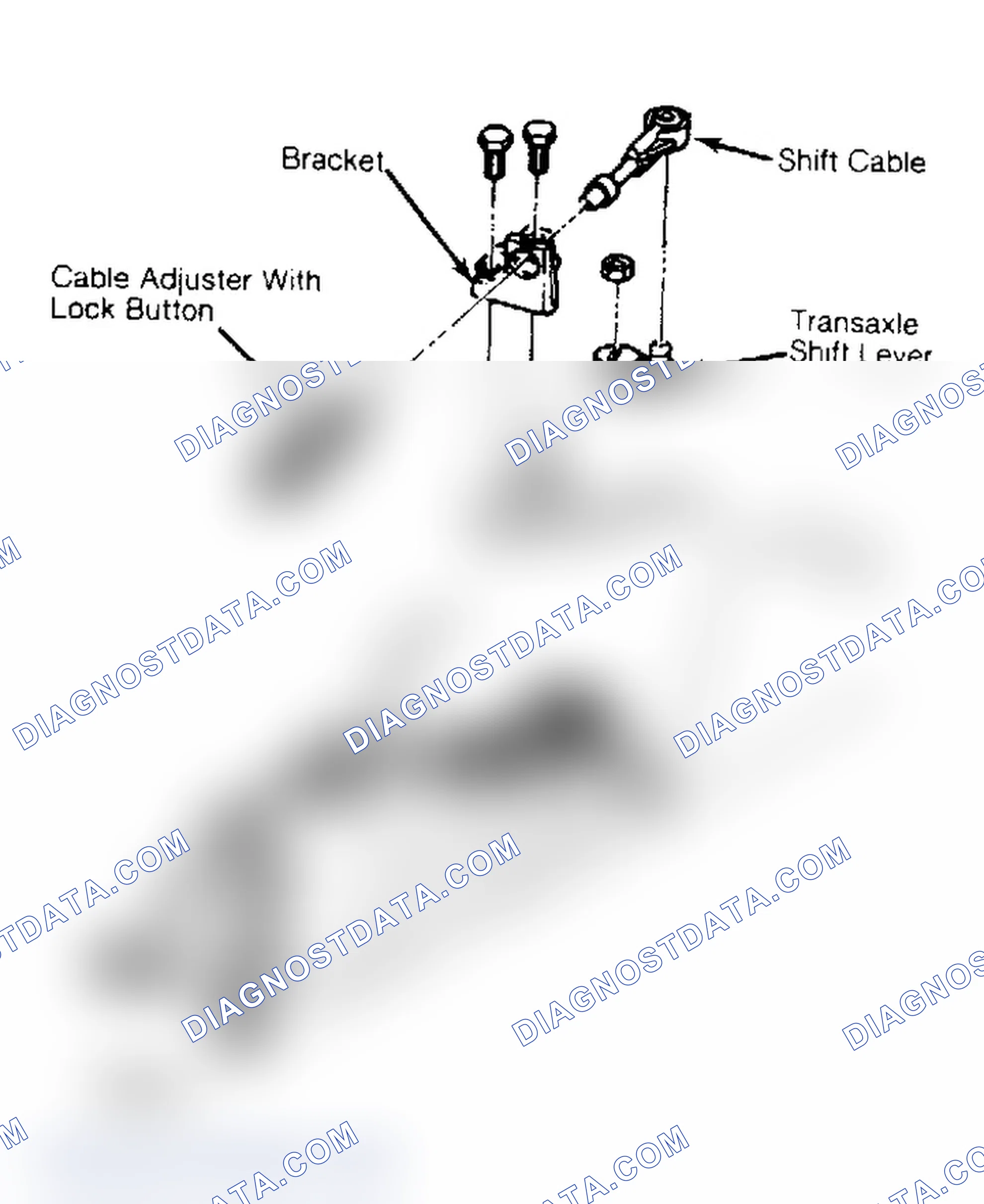 Scheme 359: FWD Floor Shift Cable (Self-Adjusting Type)