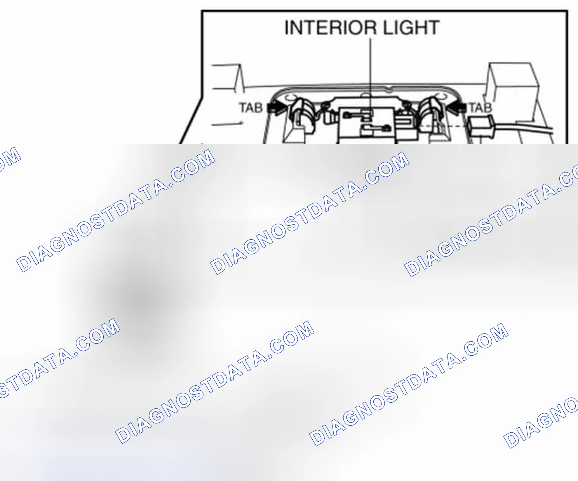 Scheme 153: INTERIOR LIGHT REMOVAL/INSTALLATION
