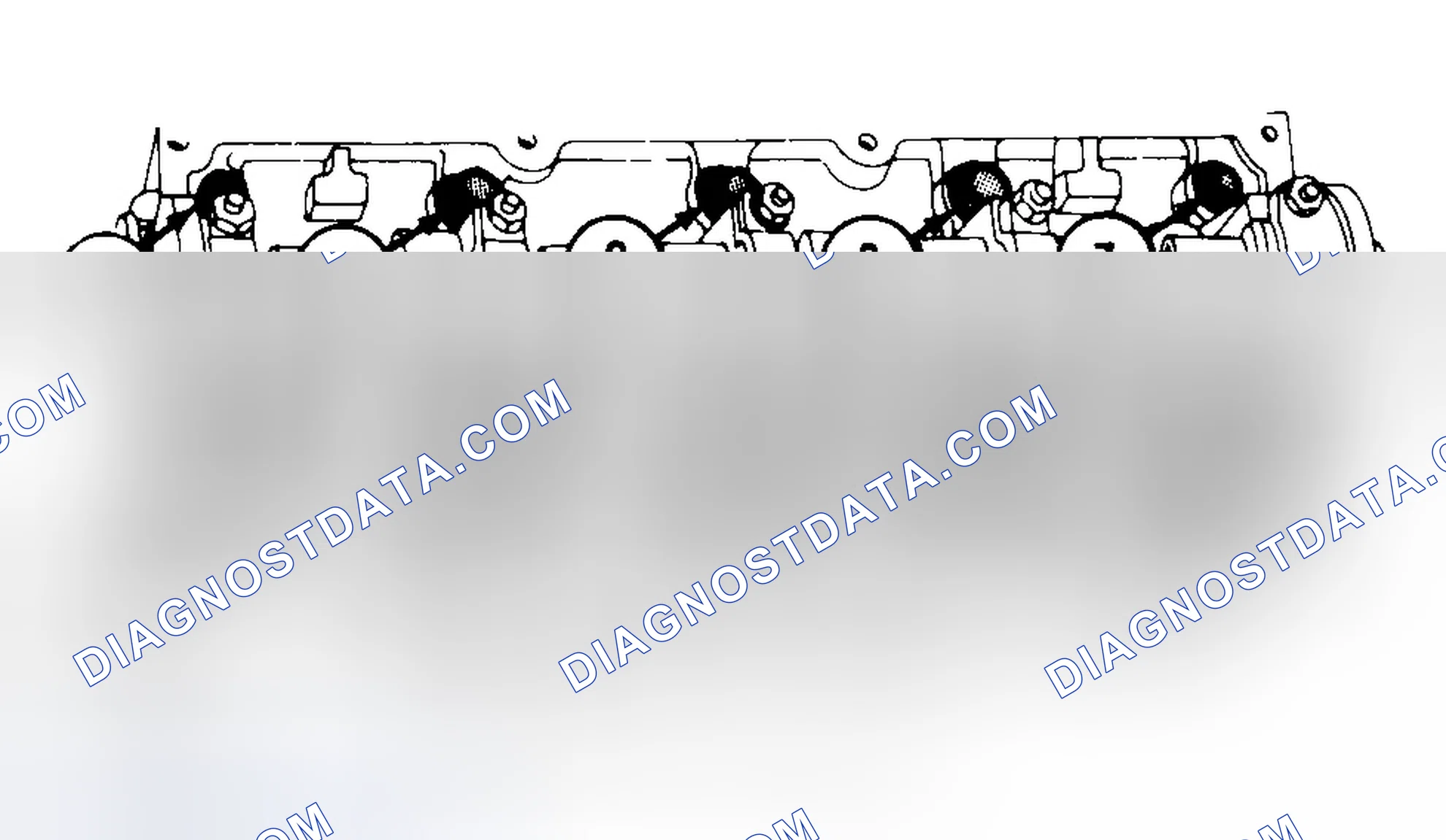 Scheme 7: Typical Cylinder Head Tightening or Loosening Sequence