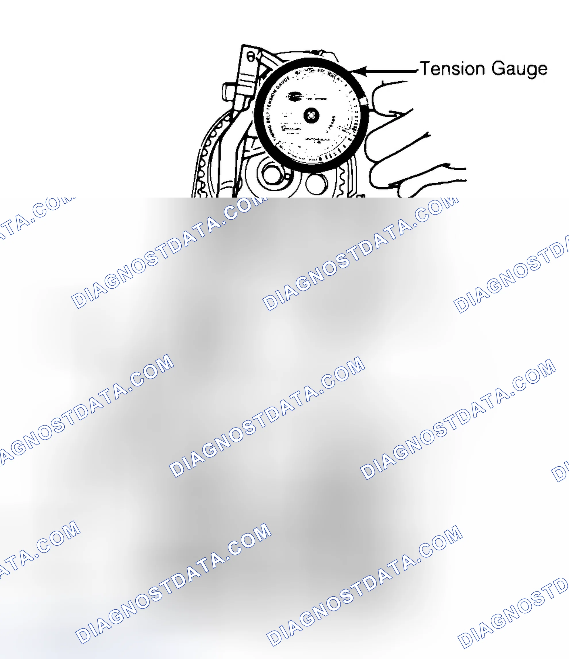 Scheme 3: Adjusting Typical Timing Belt Tension