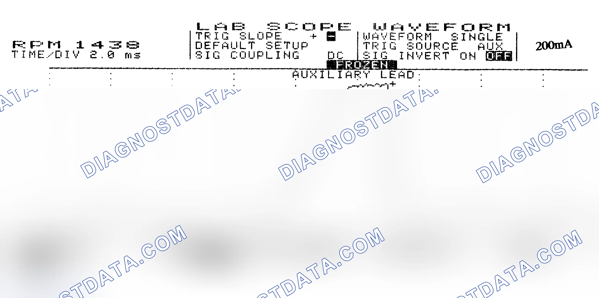 Scheme 15: Single Injector w/Normal Current Flow - Current Pattern