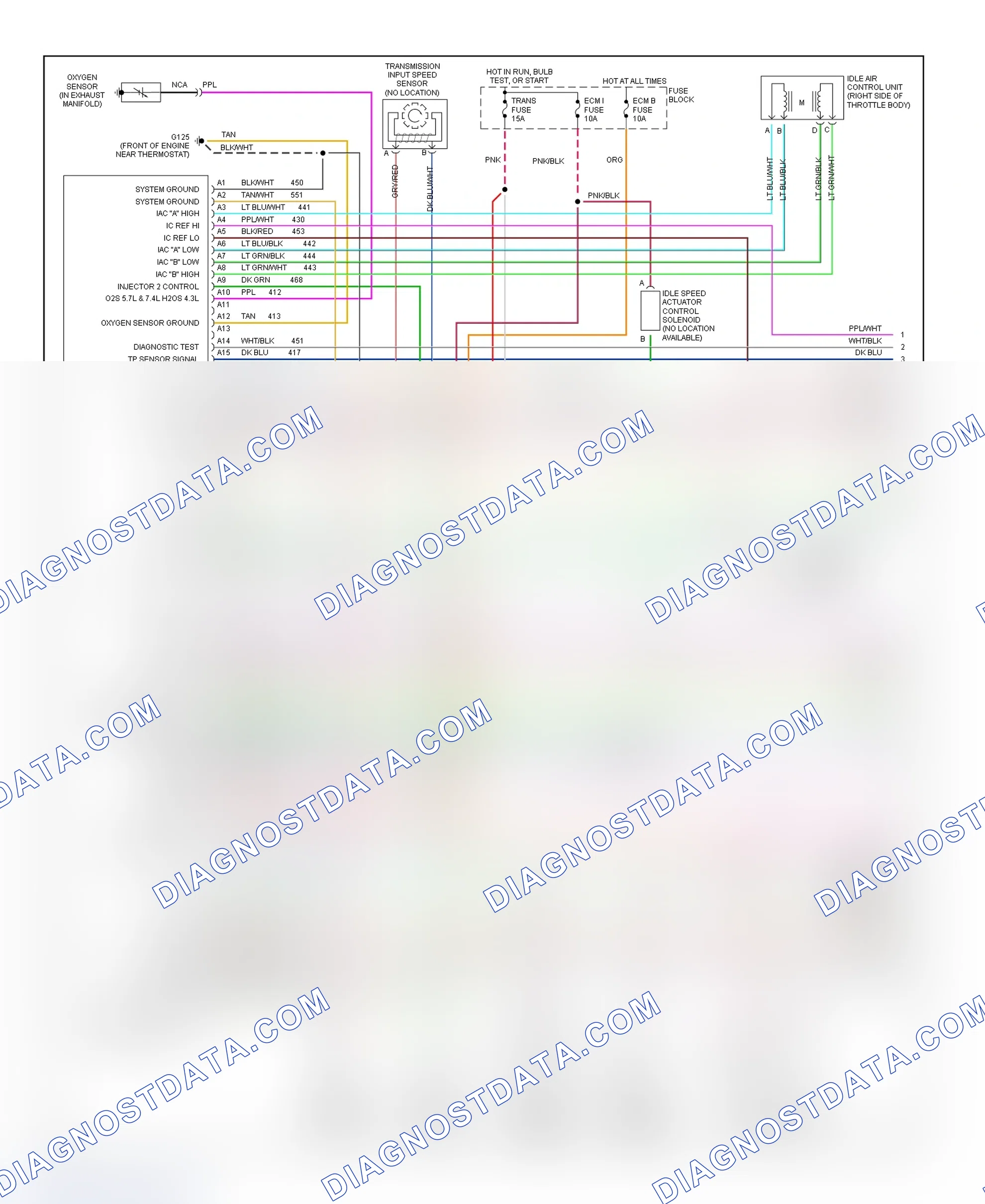 Scheme 264: Wiring Diagram (Van - 7.4L With 4L80-E - 1 Of 3)