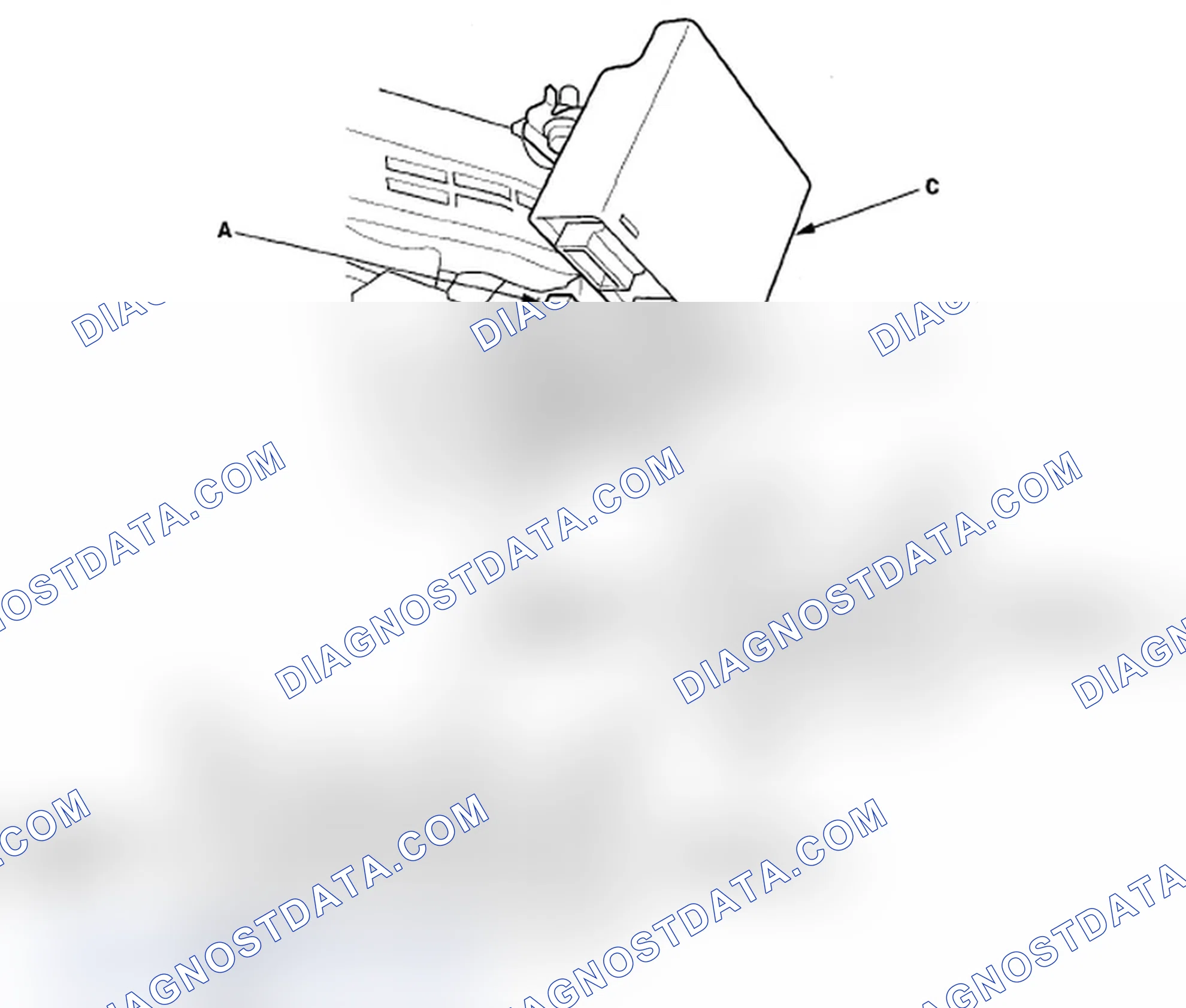 Scheme 93: Power Tilt/Telescopic Steering Control Unit Input Test