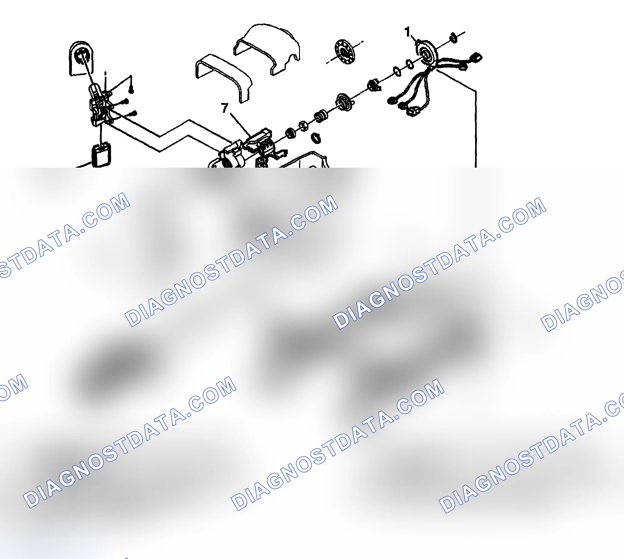Scheme 3: Steering Column Components