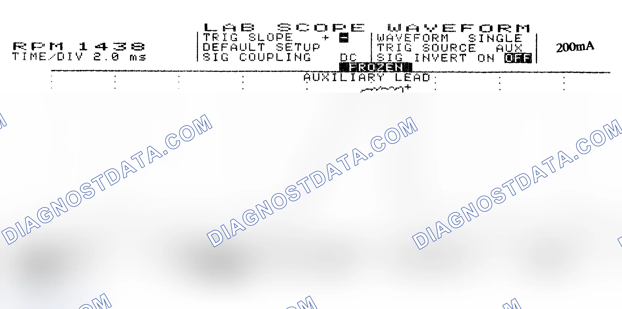 Scheme 15: Single Injector w/Normal Current Flow - Current Pattern
