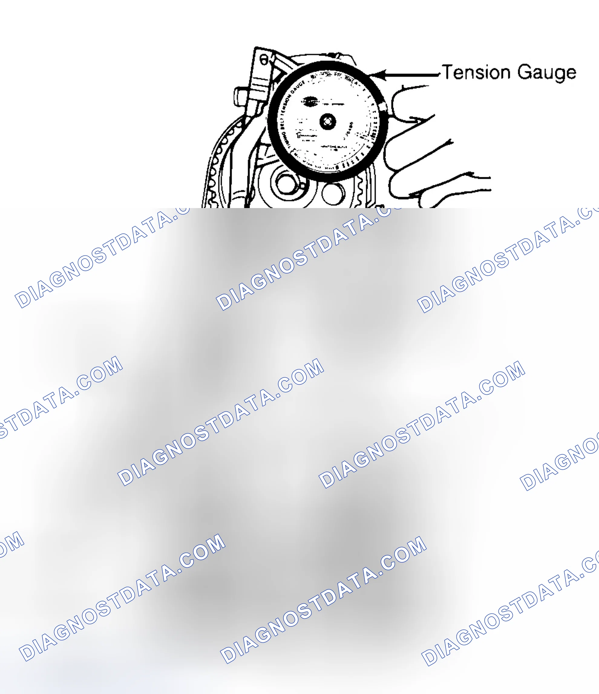 Scheme 3: Adjusting Typical Timing Belt Tension