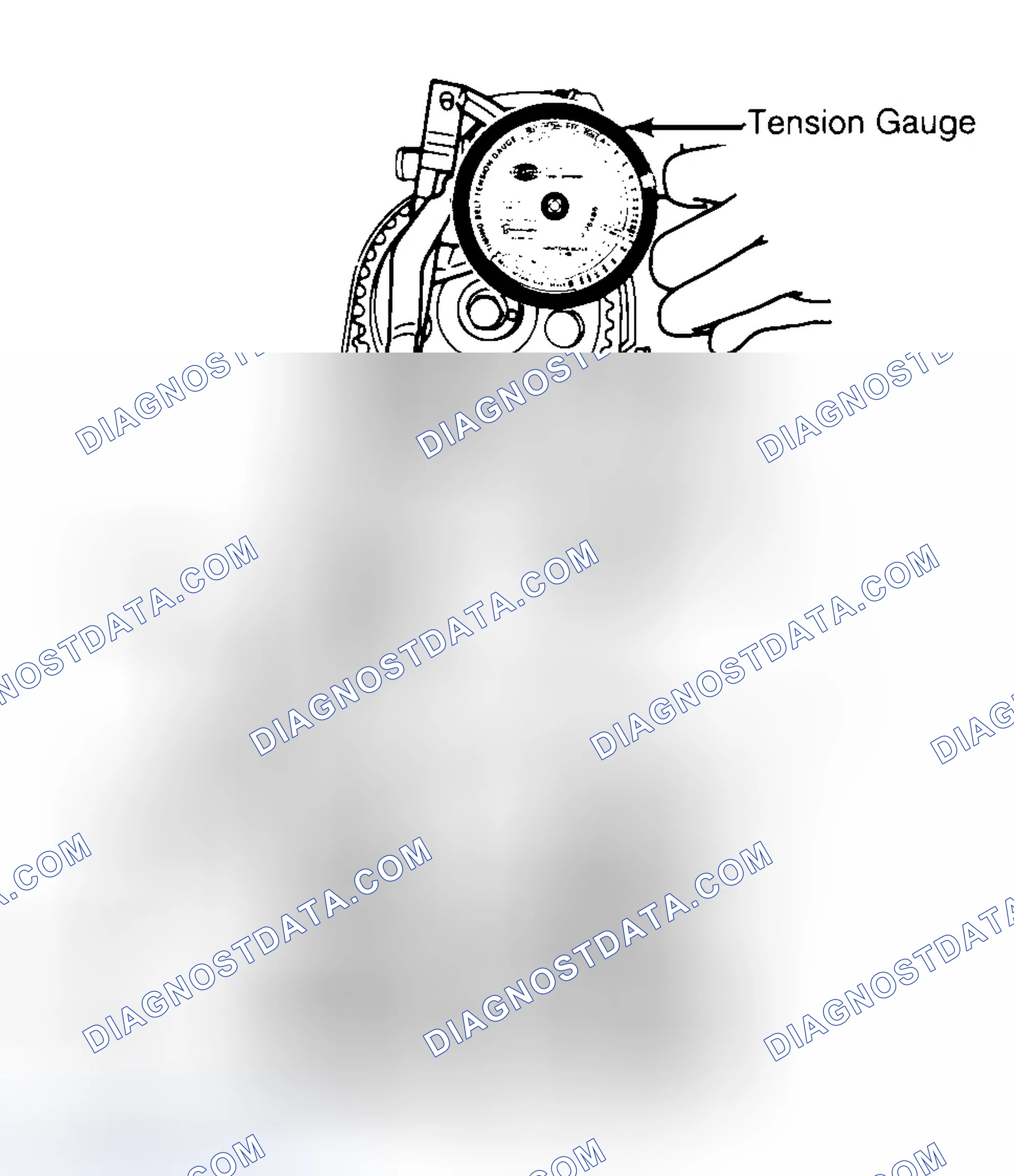 Scheme 3: Adjusting Typical Timing Belt Tension