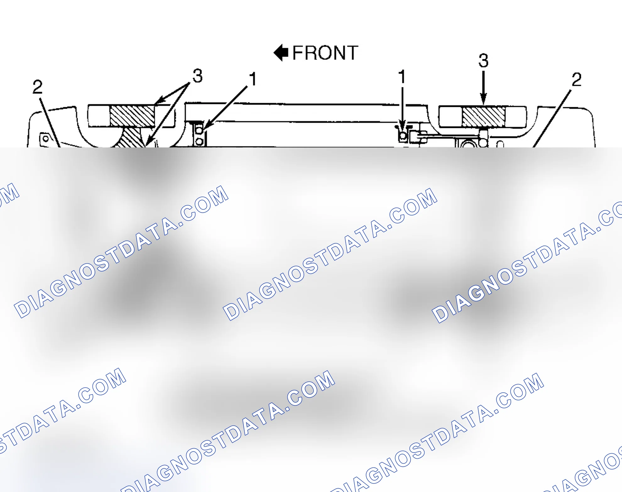 Scheme 15: Hoisting & Jacking Locations (Lumina APV, Silhouette, & Trans Sport) Courtesy of General Motors Corp.