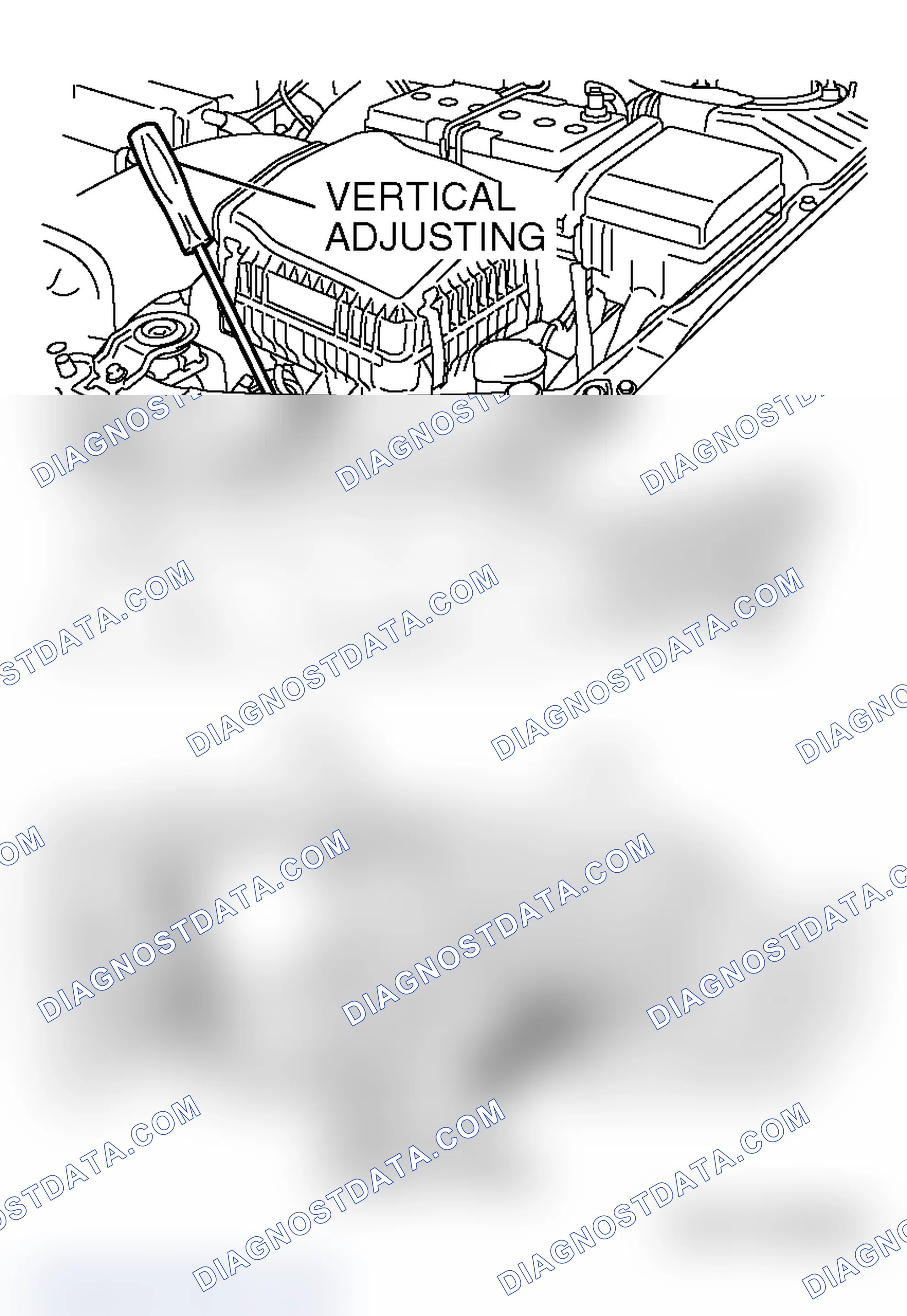 Scheme 314: HEADLIGHT ADJUSTMENT