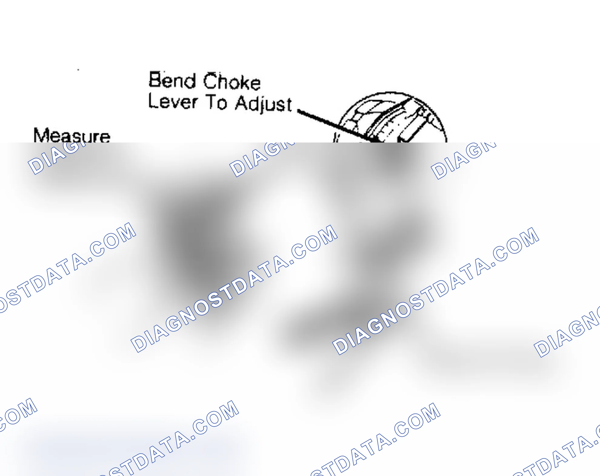 Scheme 18: Adjusting Choke Pull-Off Diaphragm