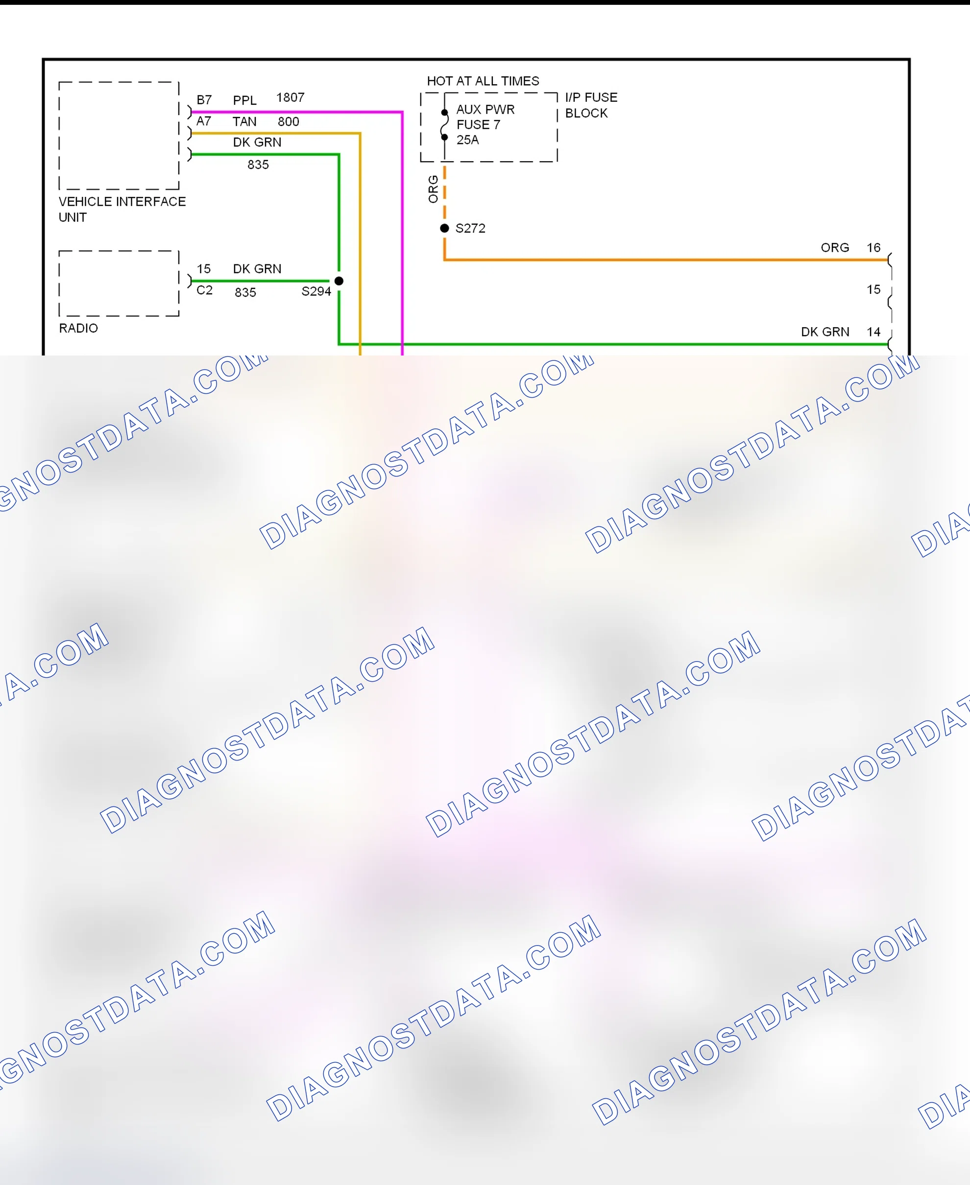 Scheme 22: Computer Data Lines (Escalade, Pickup, Suburban)
