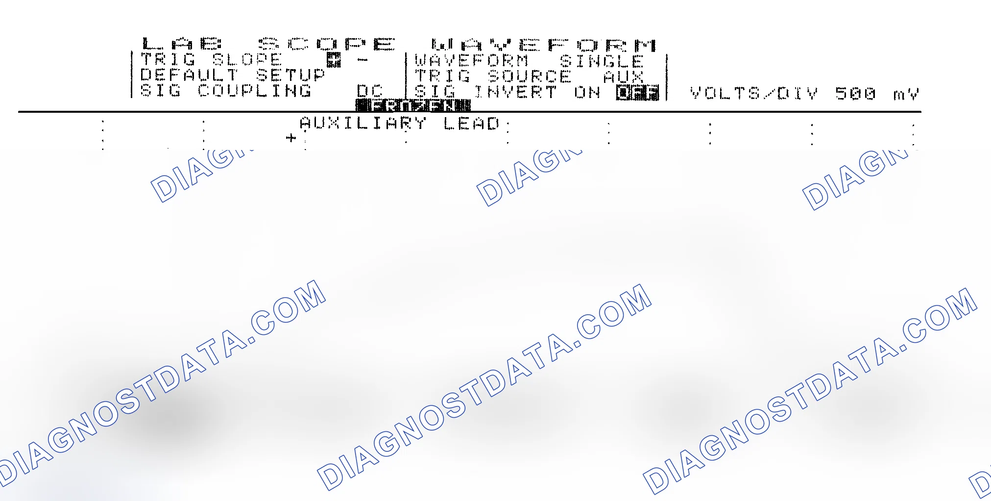 Scheme 14: Single Injector w/Excessive Current Flow - Current Pattern