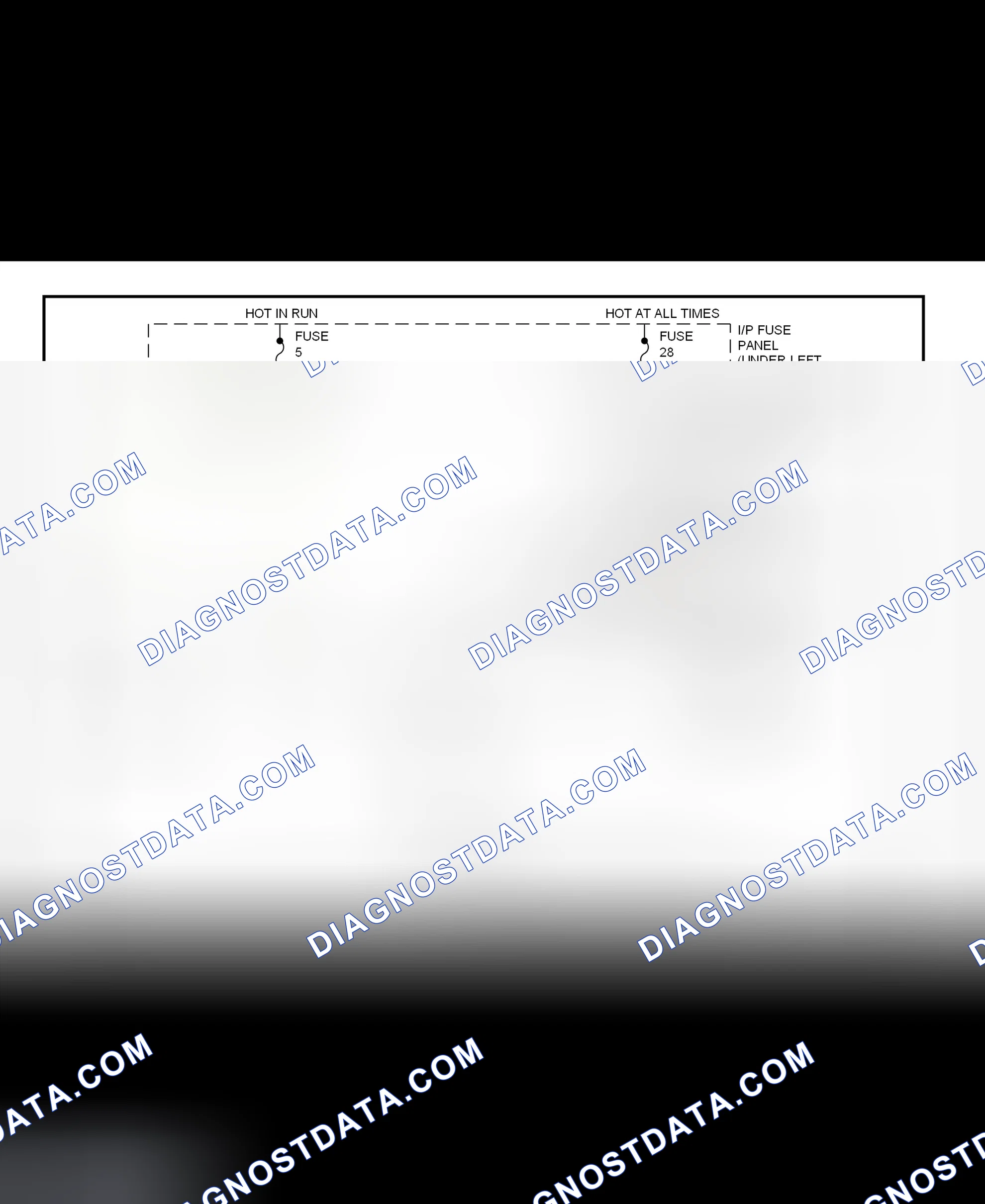 Scheme 83: Shift Interlock System Wiring Diagram (1997-98 Sable & Taurus)