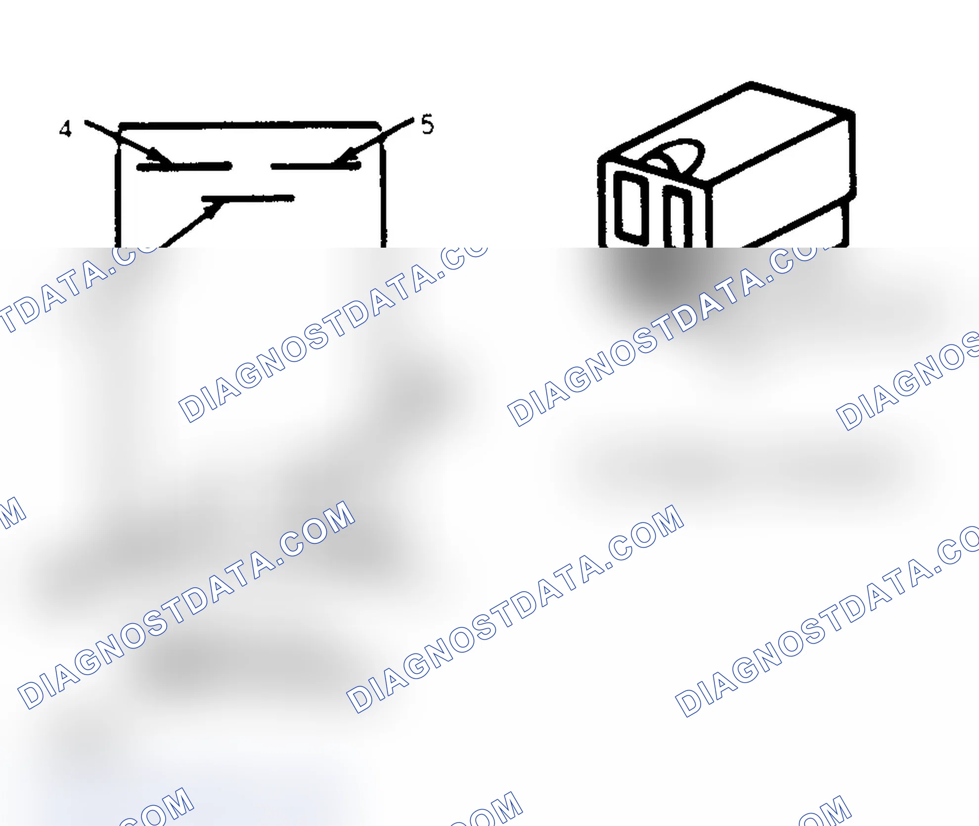 Scheme 150: Radiator Fan Relay Terminals & Fan Relay Connector