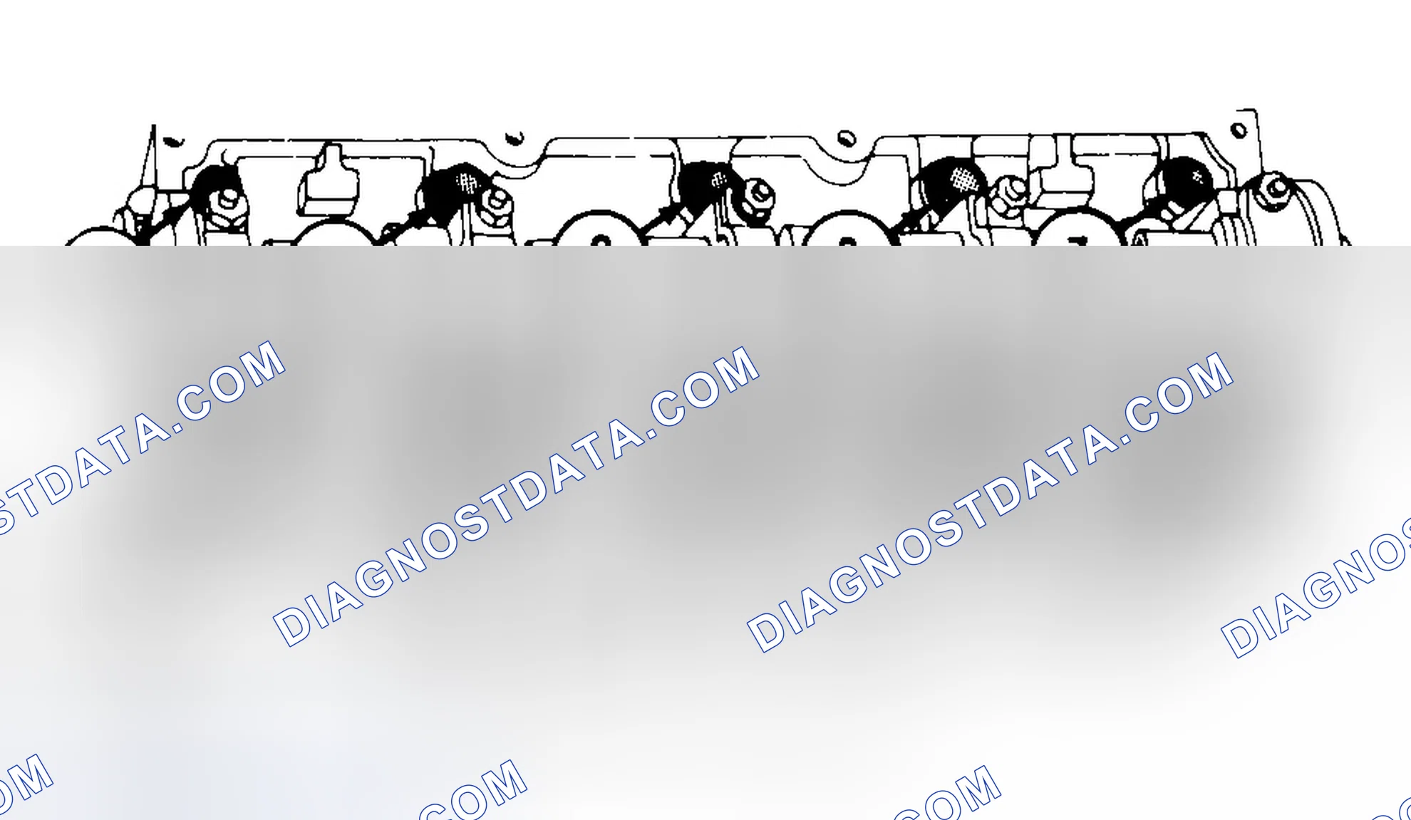 Scheme 7: Typical Cylinder Head Tightening or Loosening Sequence
