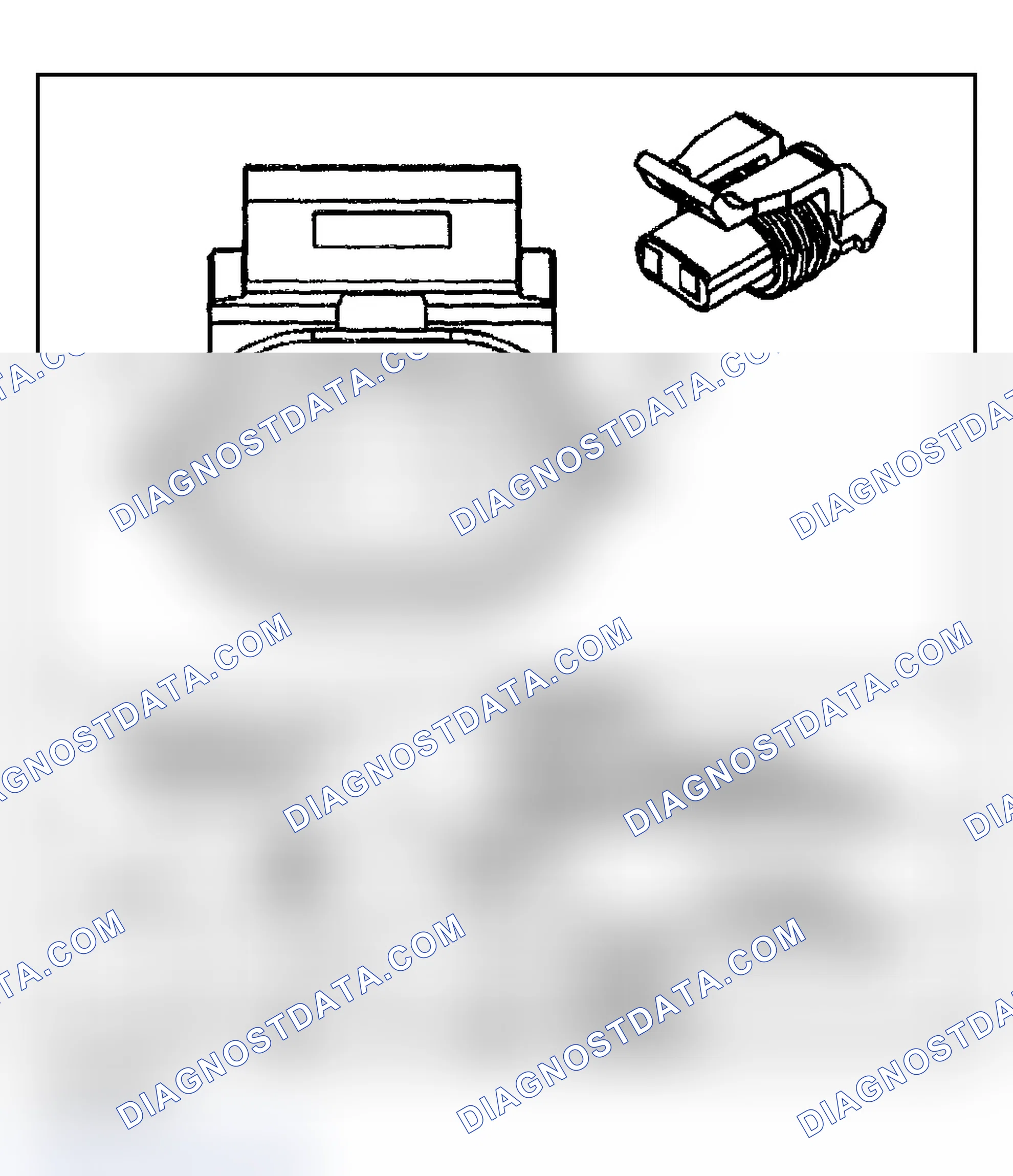 Scheme 5: Cooling System Connector End Views
