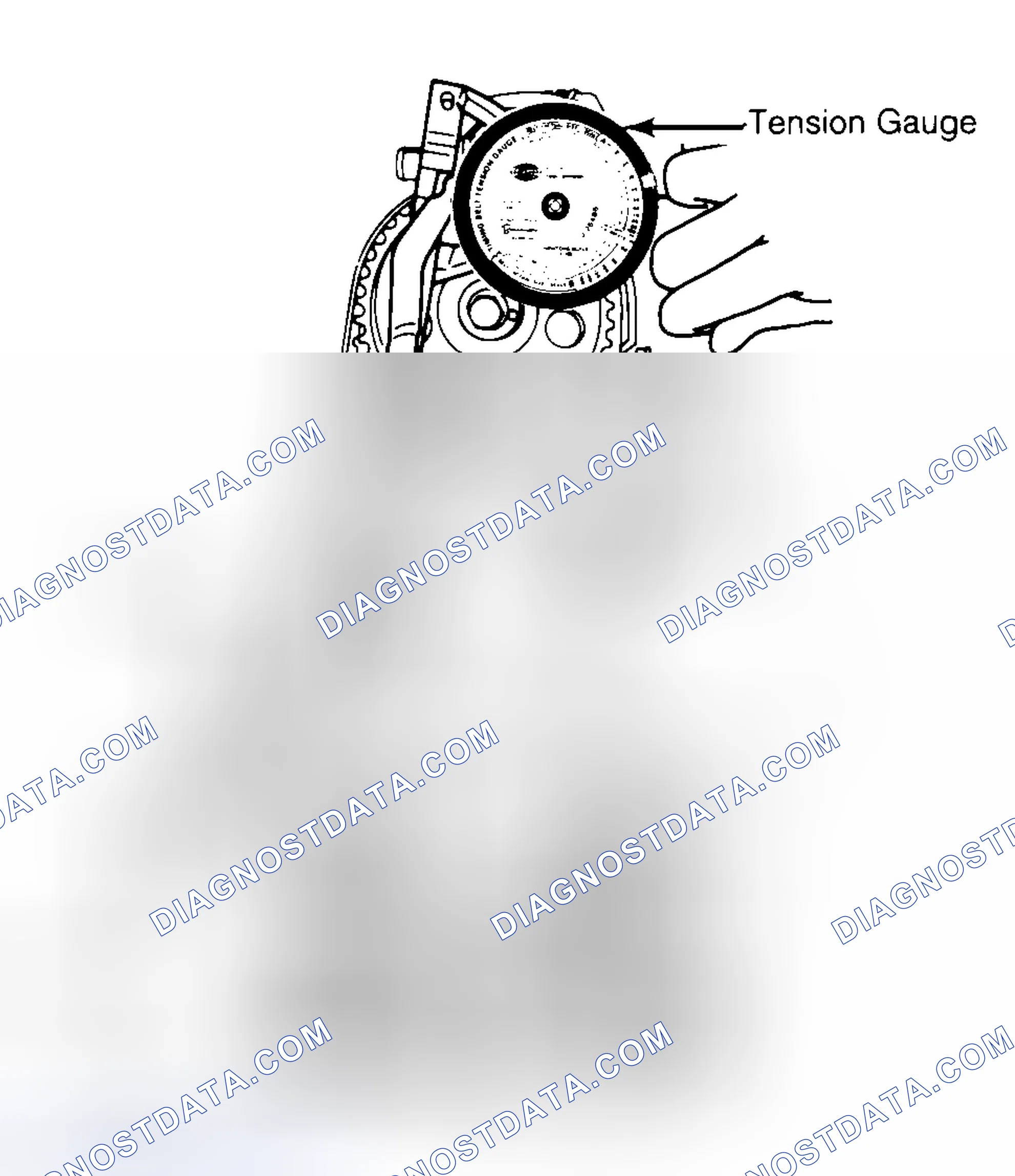 Scheme 3: Adjusting Typical Timing Belt Tension