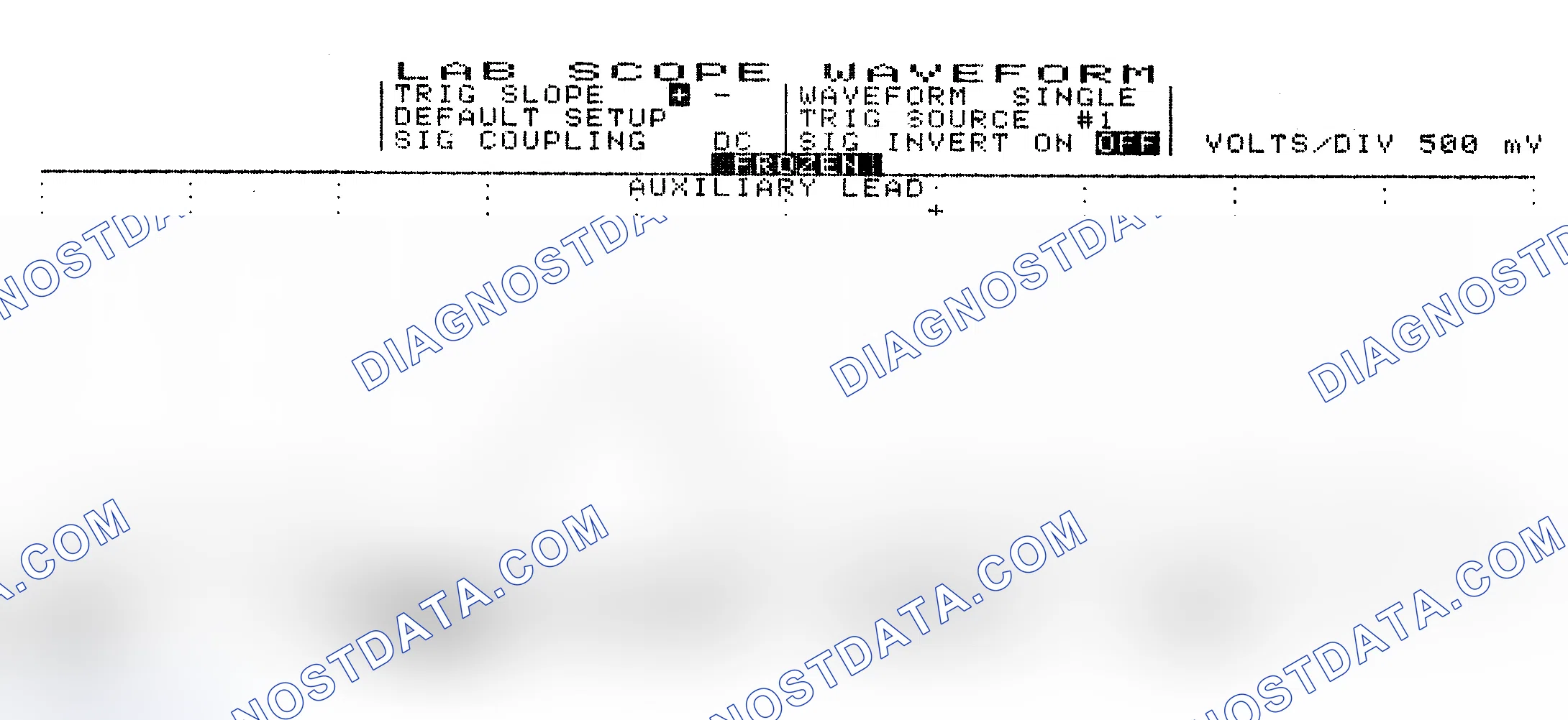 Scheme 10: Single Injector w/Excessive Current Flow - Current Pattern