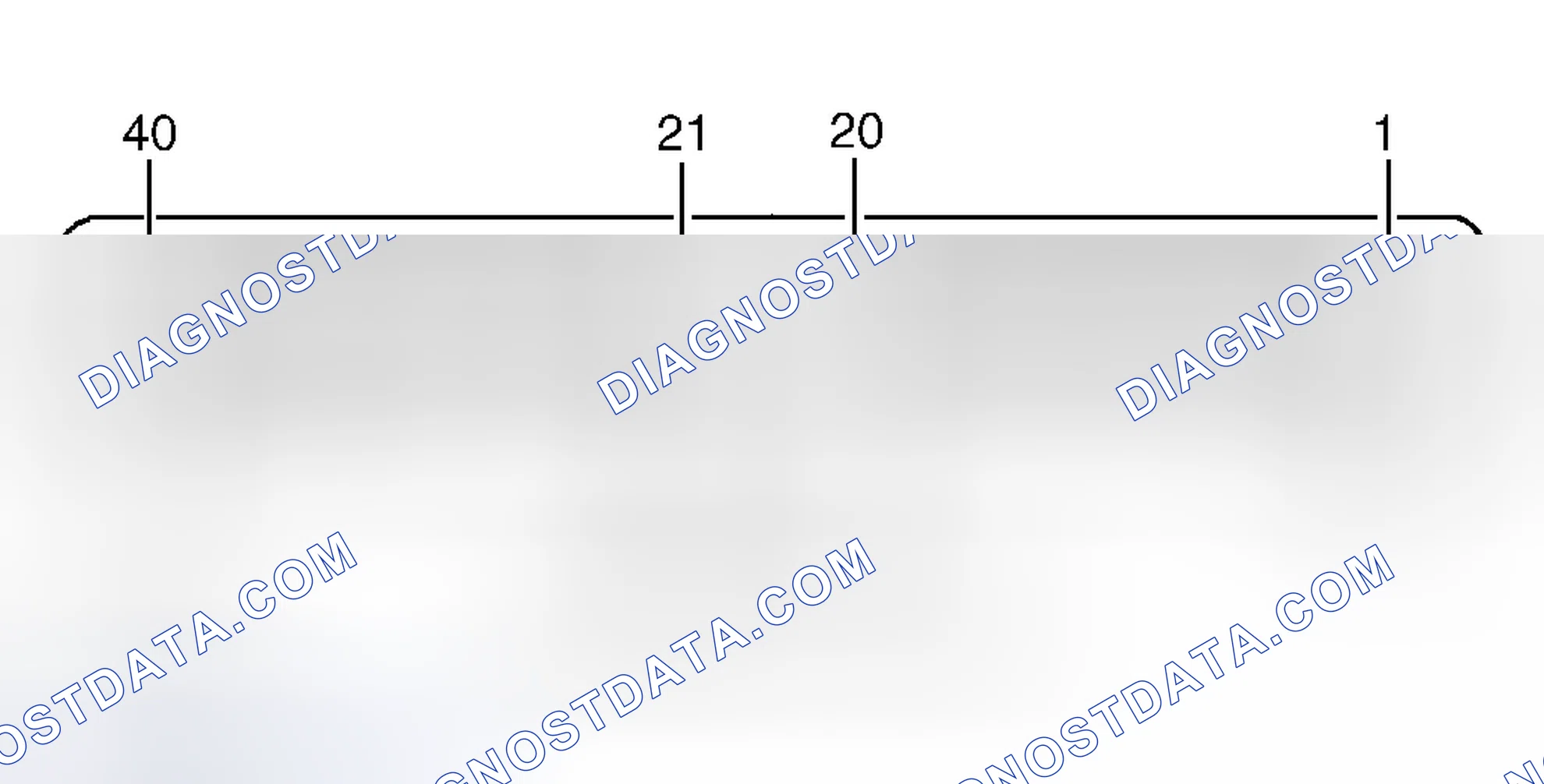 Scheme 1: Powertrain Control Module Harness Connector End View & Terminal Identification (2.2L - VIN 4)