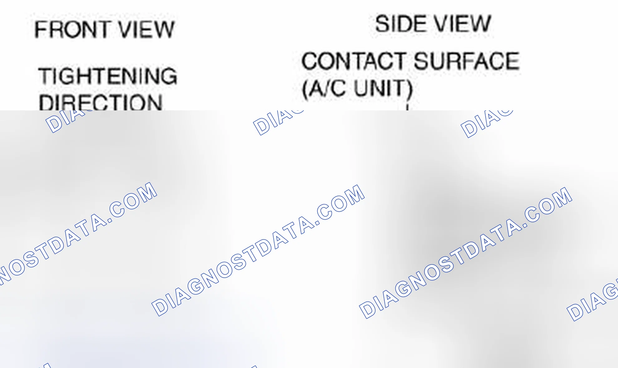 Scheme 95: A/C Unit Installation Note