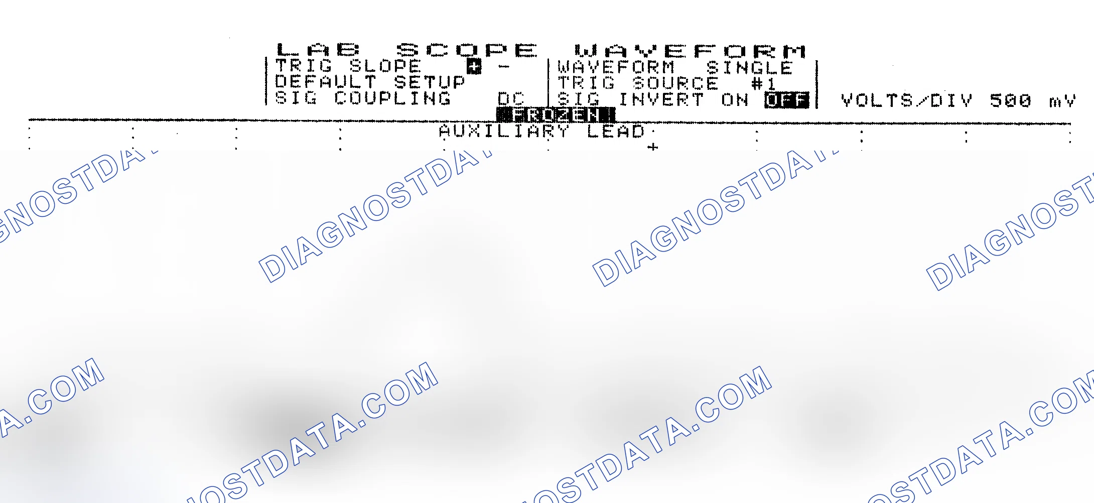 Scheme 10: Single Injector w/Excessive Current Flow - Current Pattern