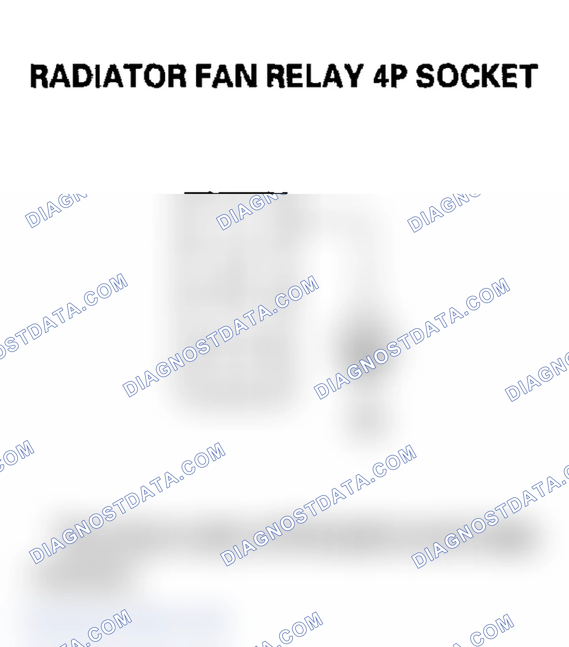 Scheme 3: Radiator Fan High Speed Circuit Troubleshooting