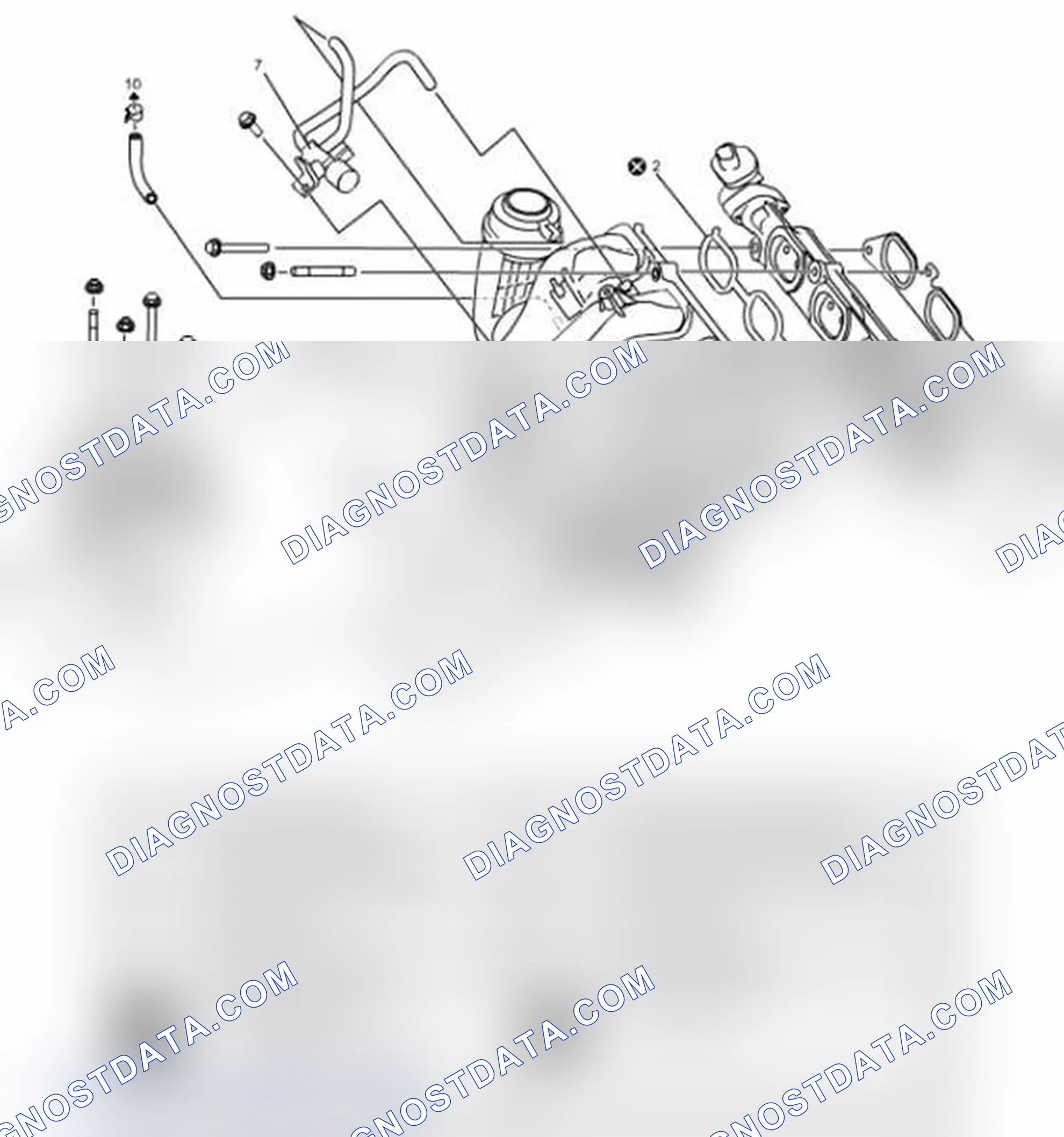 Scheme 16: Throttle Body and Intake Manifold Components