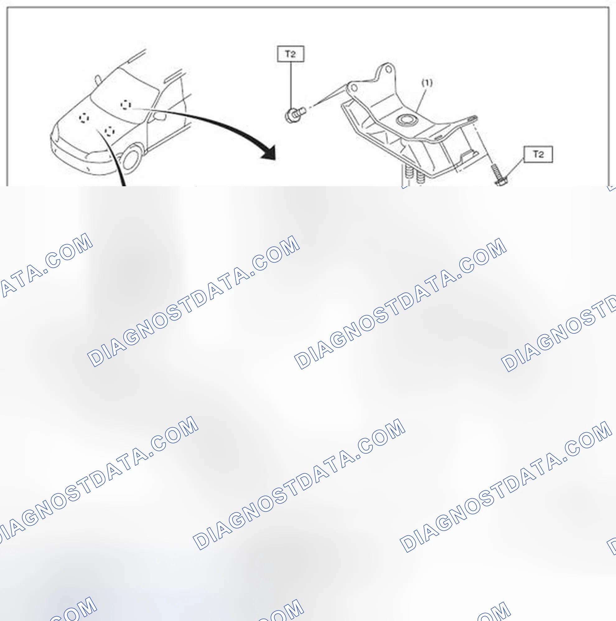 Scheme 190: TRANSMISSION MOUNTING