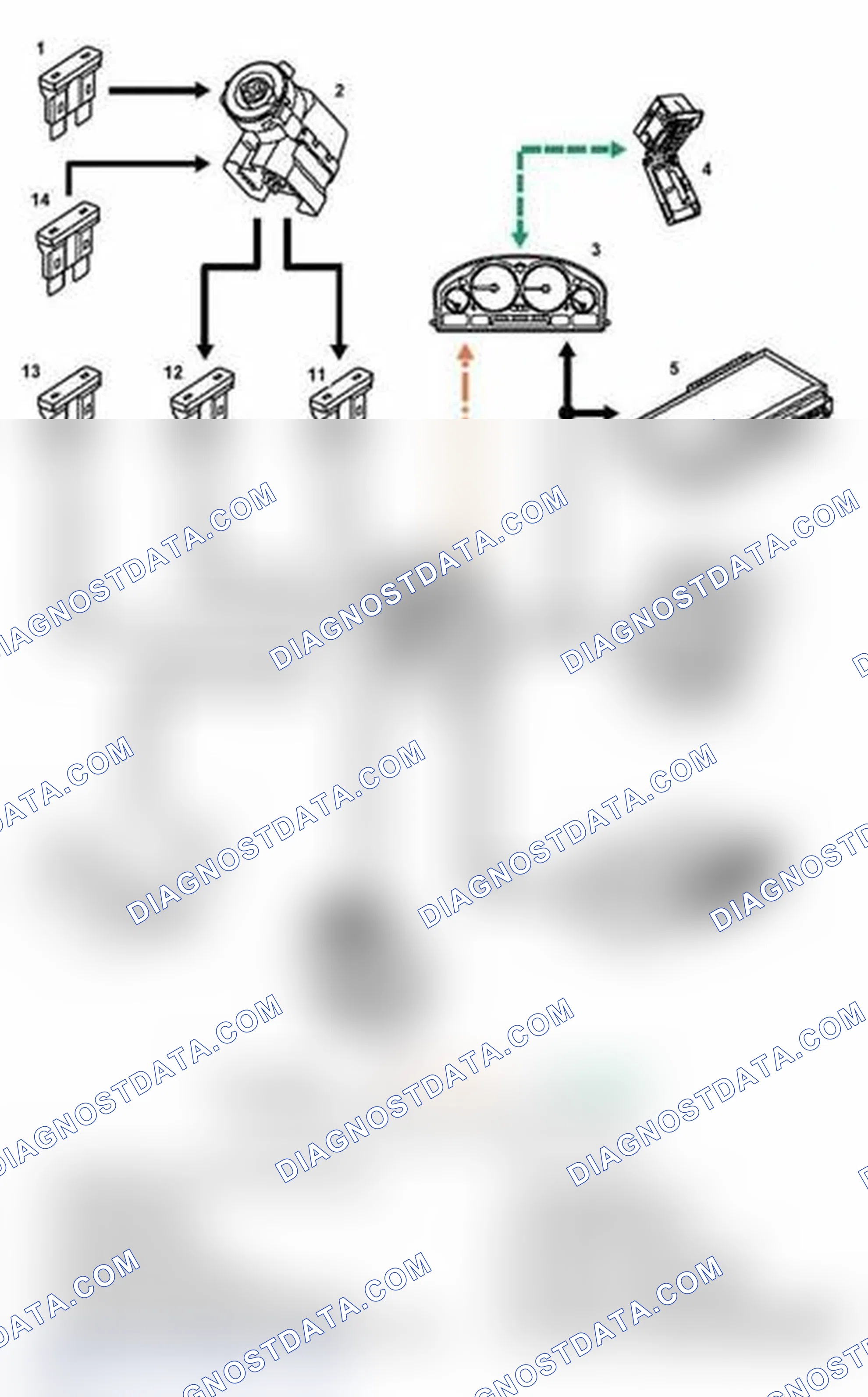 Scheme 5: Steering Control Diagram - Column Lock