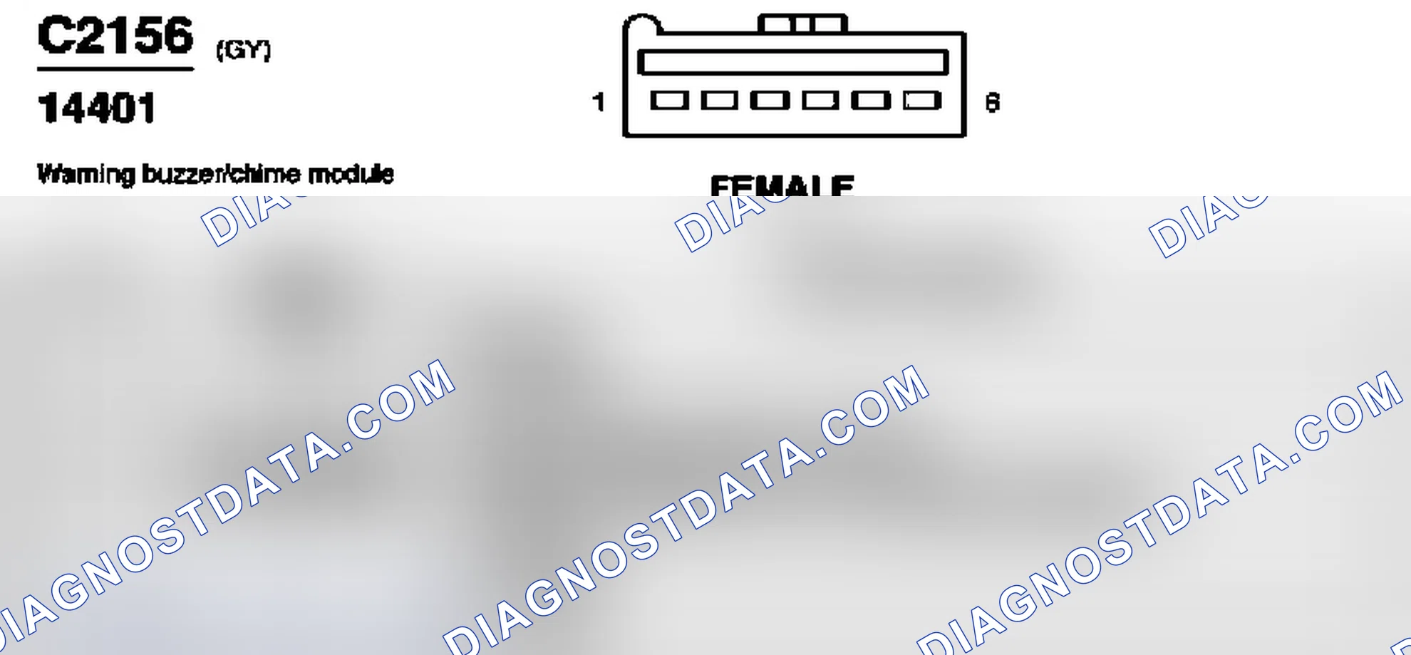 Scheme 330: Identifying Connectors C2156, C2203, C2204, C2205, C2206 & C2208