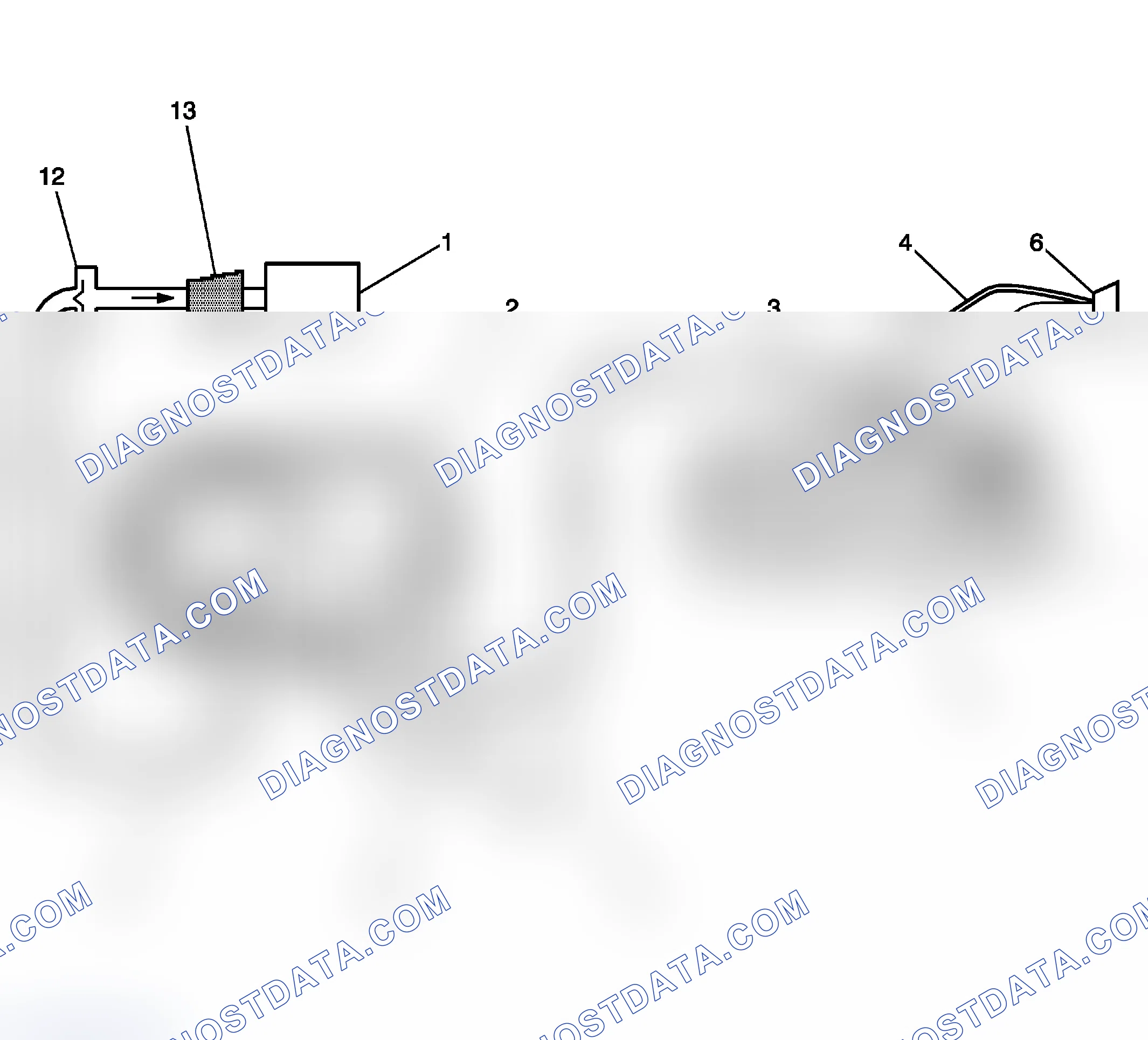 Scheme 86: Typical Evaporative Emission (EVAP) System Hose Routing Diagram