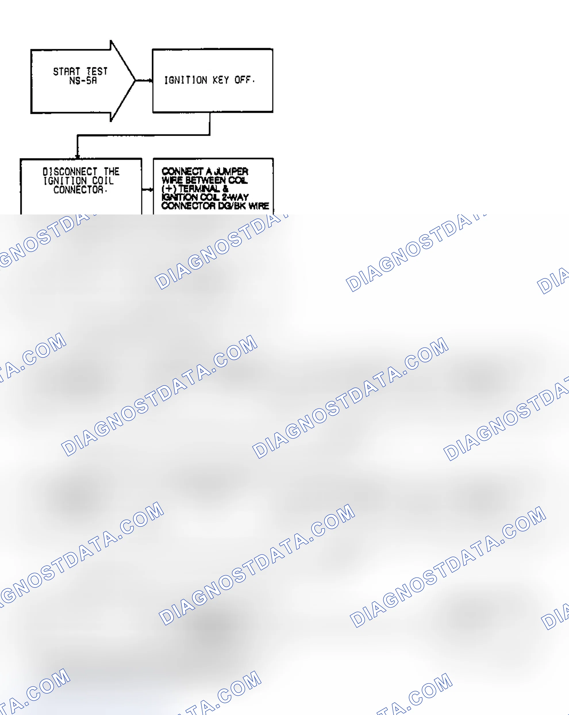 Scheme 554: Test NS-5A, (1 of 2) Defective Coil or Control Circuitry