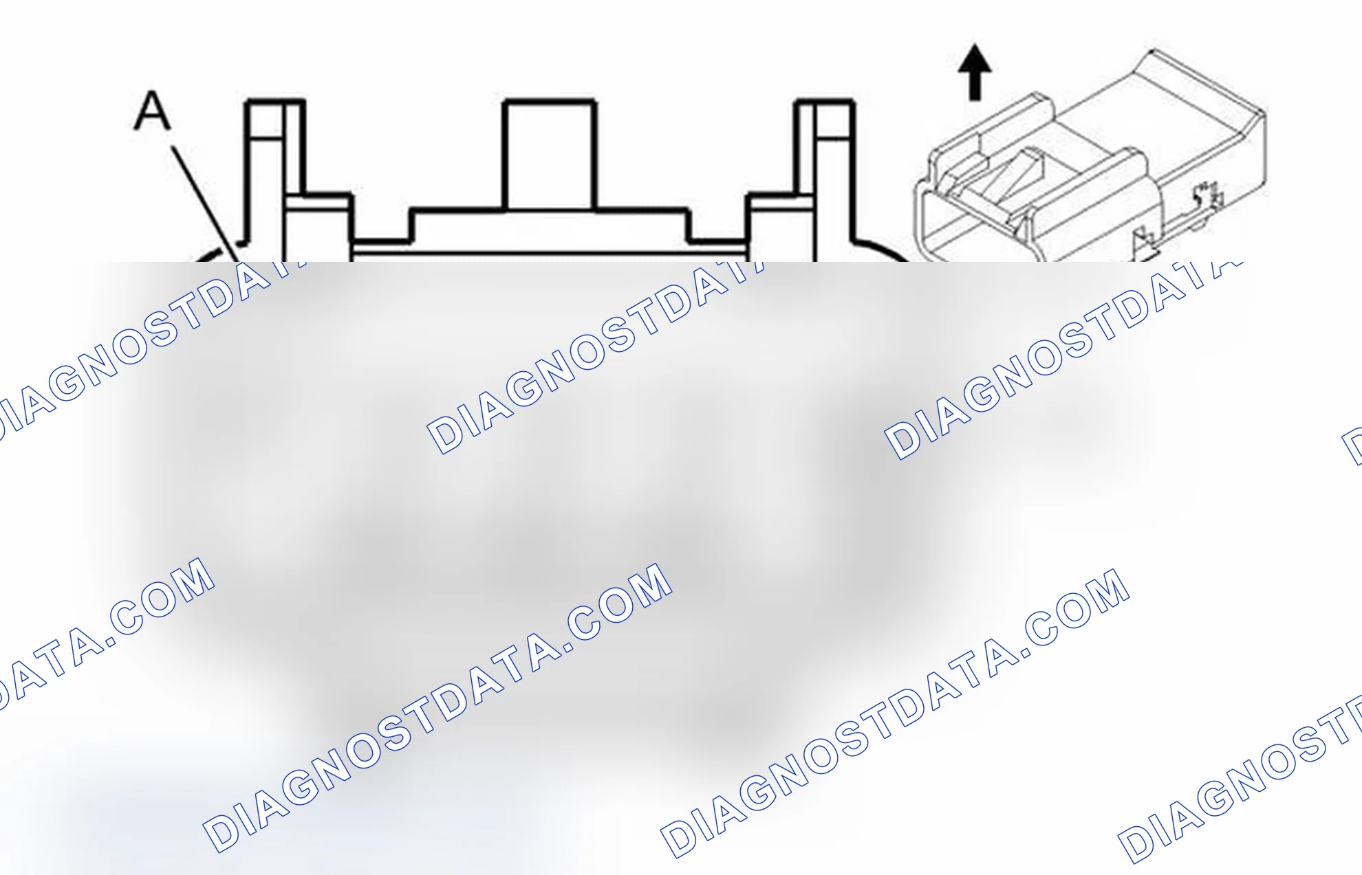Scheme 244: X501 Driver Door Harness to Door Trim Harness