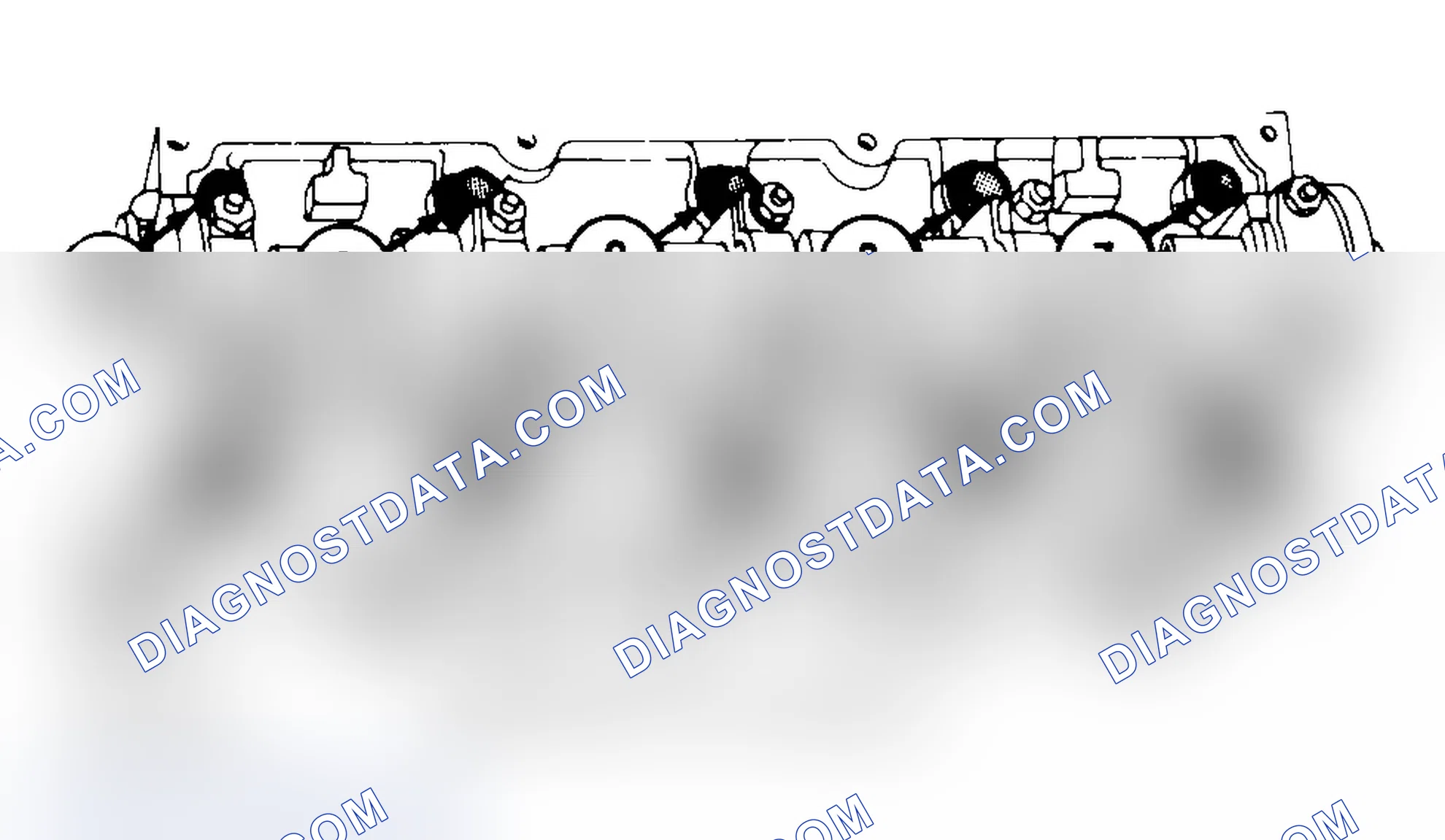 Scheme 3: Typical Cylinder Head Tightening or Loosening Sequence