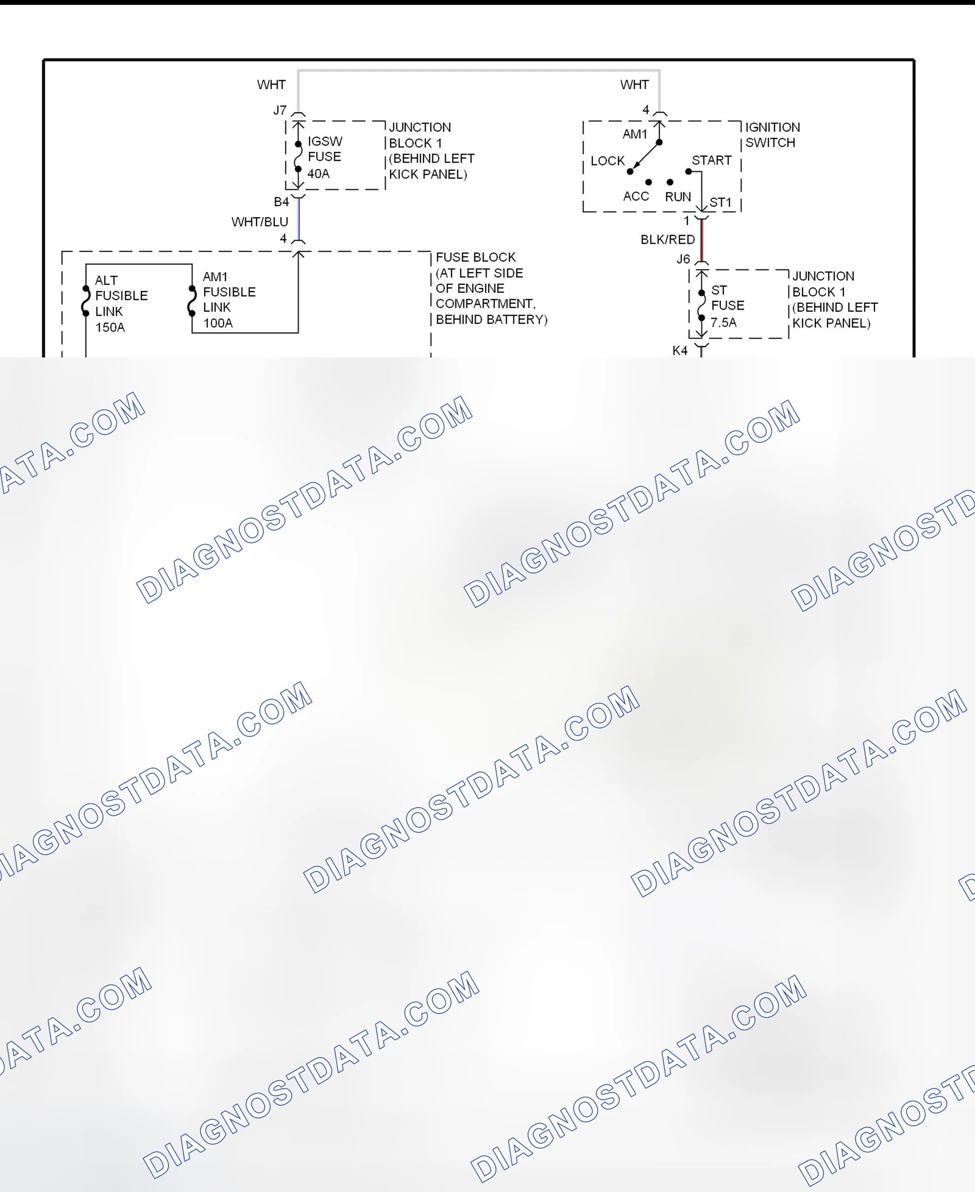 Scheme 12: Starting System Wiring Diagram (SC400)
