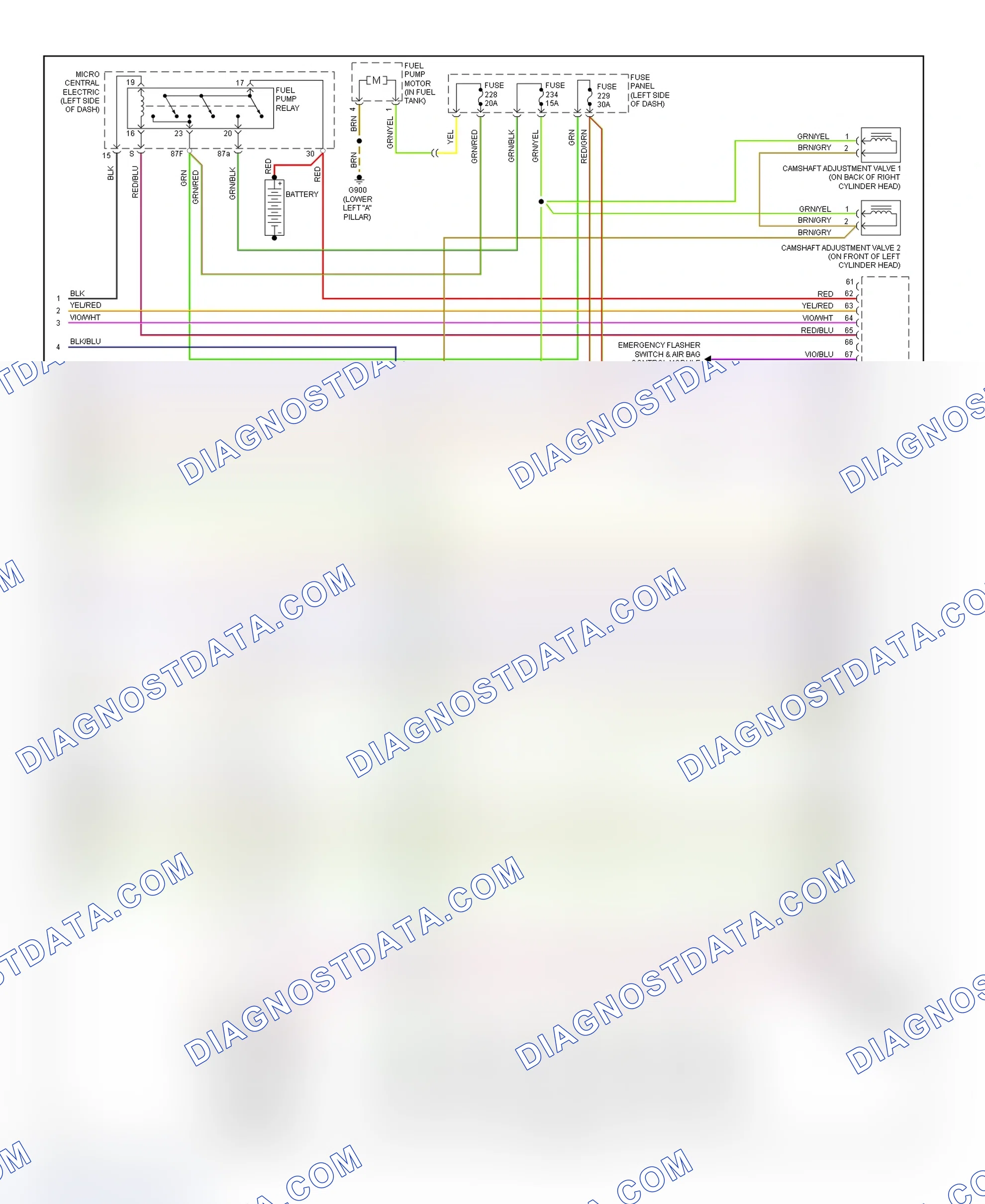 Scheme 16: Wiring Diagram (A6 4.2L - 4 Of 4)