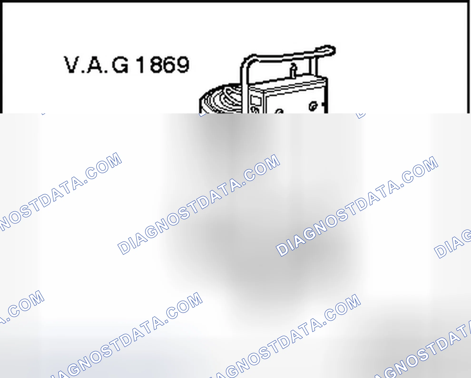 Scheme 9: BRAKE FLUID, CHANGING WITH V.A.G 1869